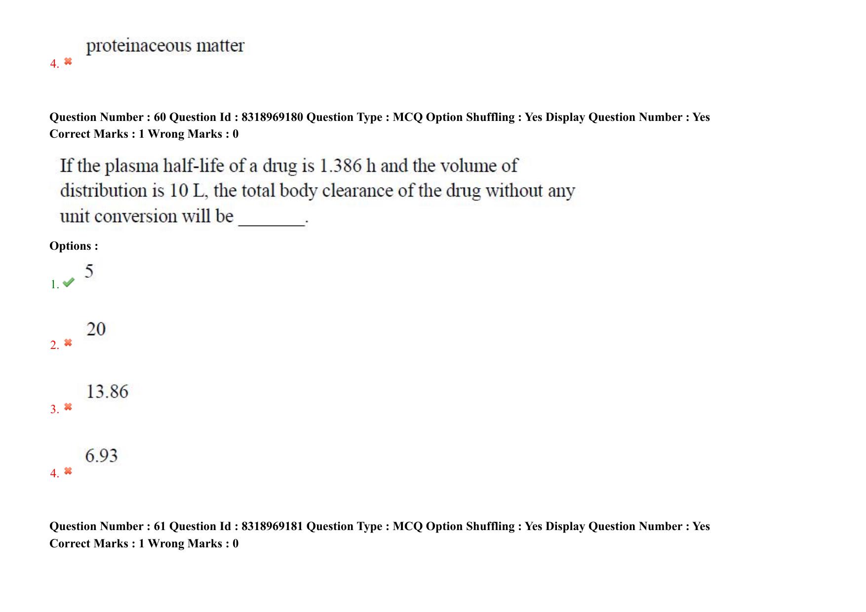 AP PGCET 2025 Pharmacy Paper with Answer Key - Page 47