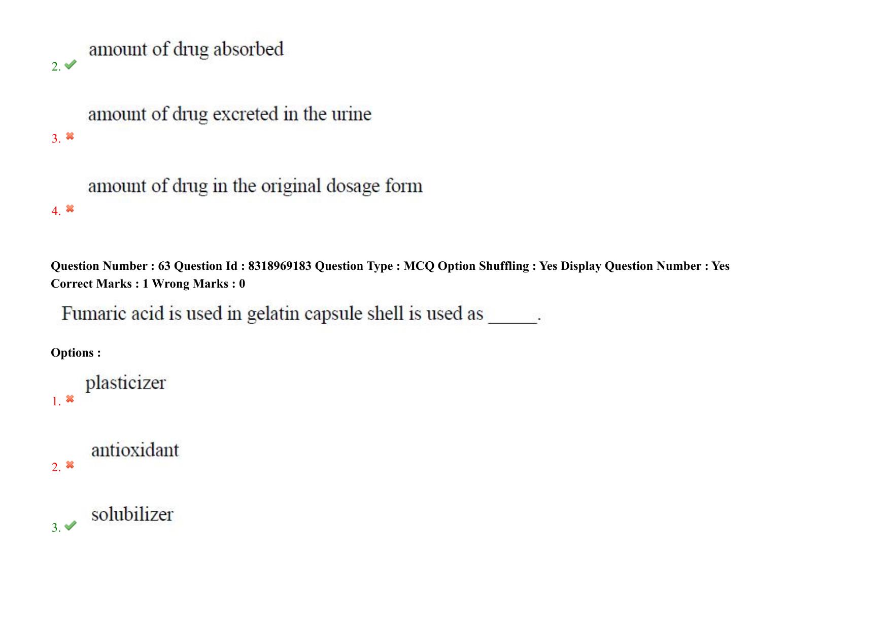 AP PGCET 2025 Pharmacy Paper with Answer Key - Page 49
