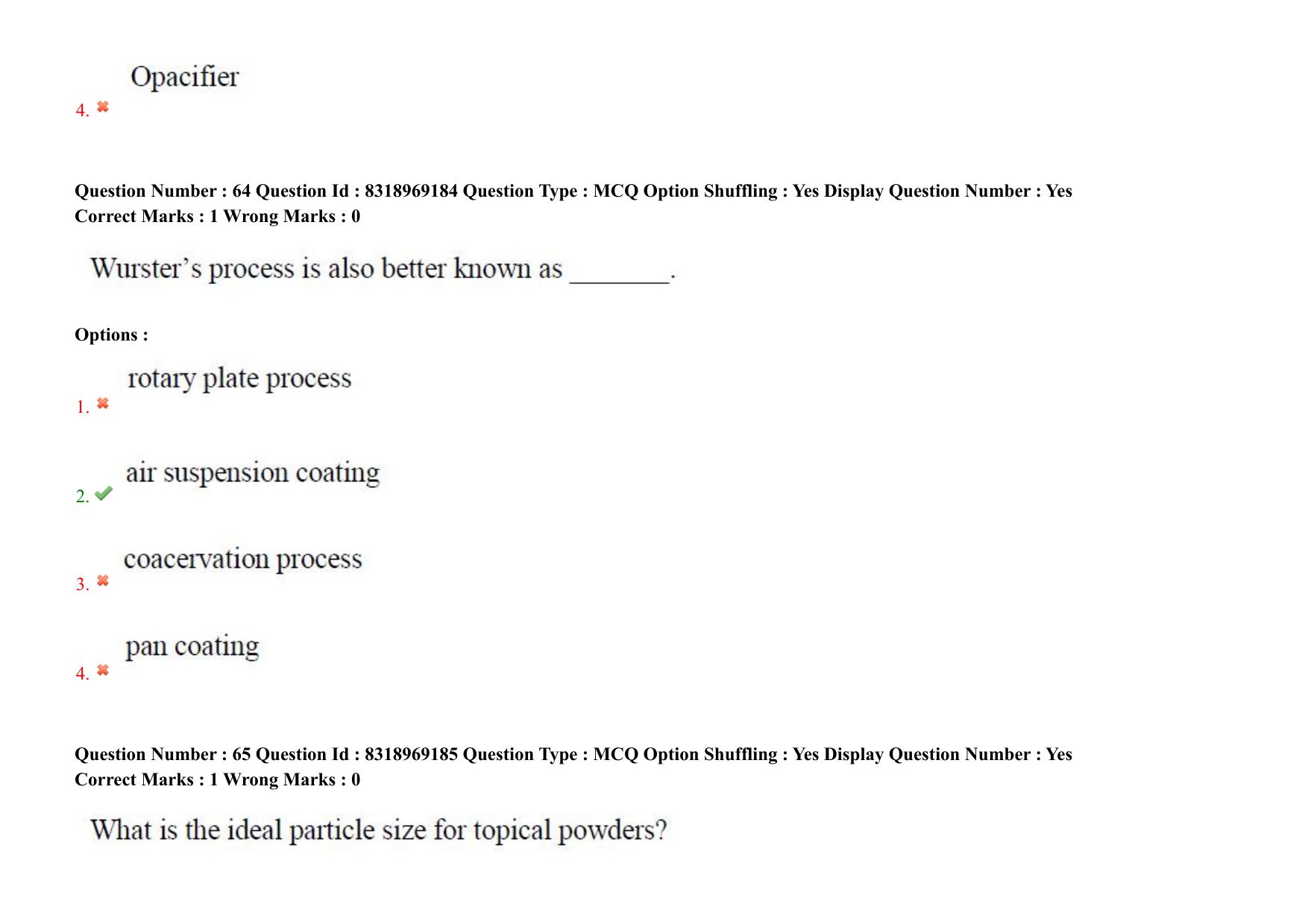 AP PGCET 2025 Pharmacy Paper with Answer Key - Page 50