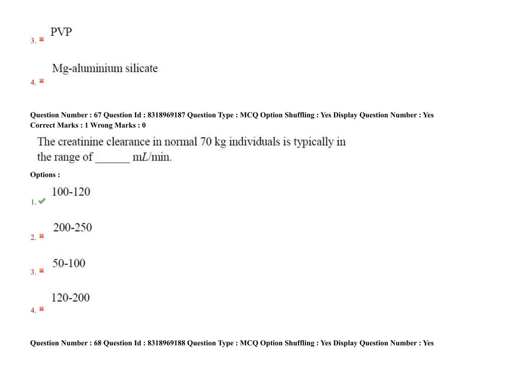AP PGCET 2025 Pharmacy Paper with Answer Key - Page 52