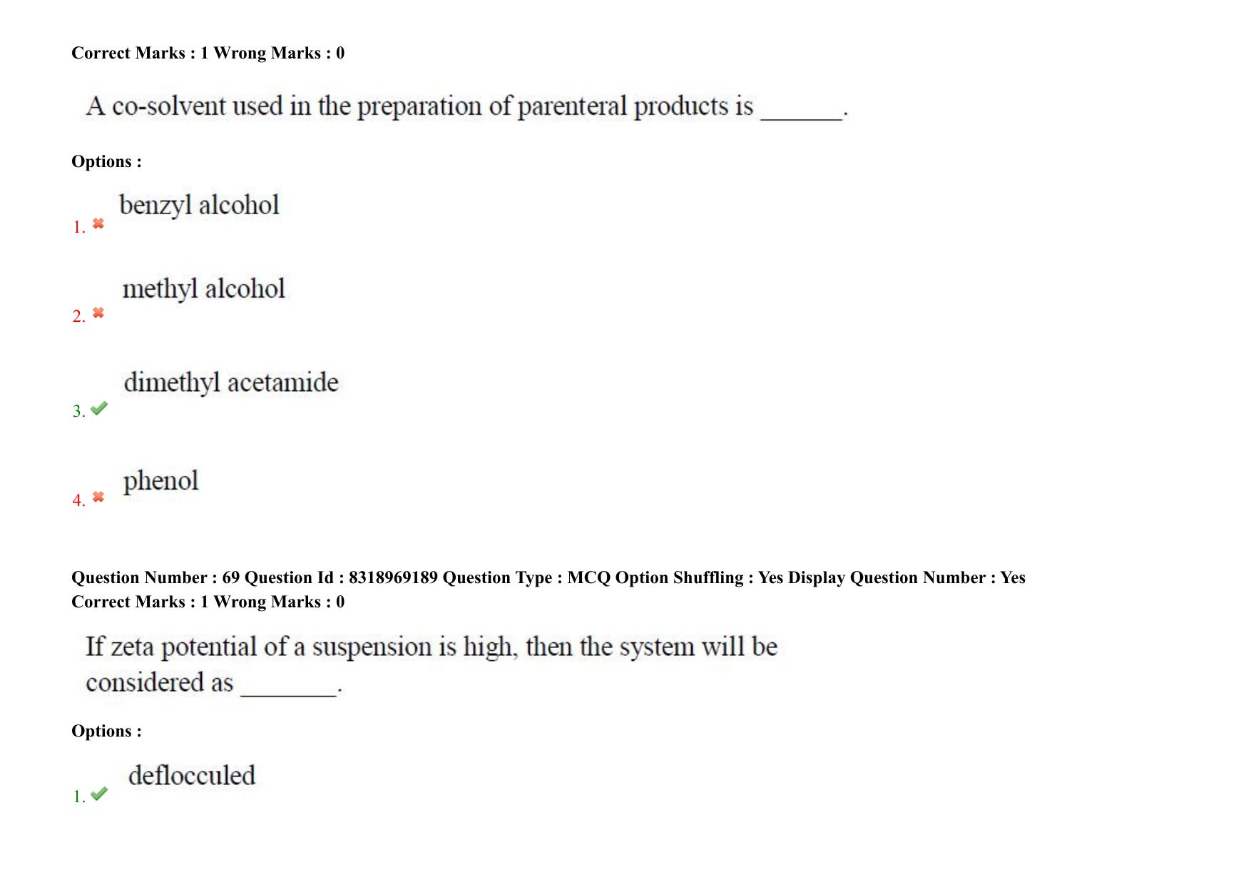 AP PGCET 2025 Pharmacy Paper with Answer Key - Page 53