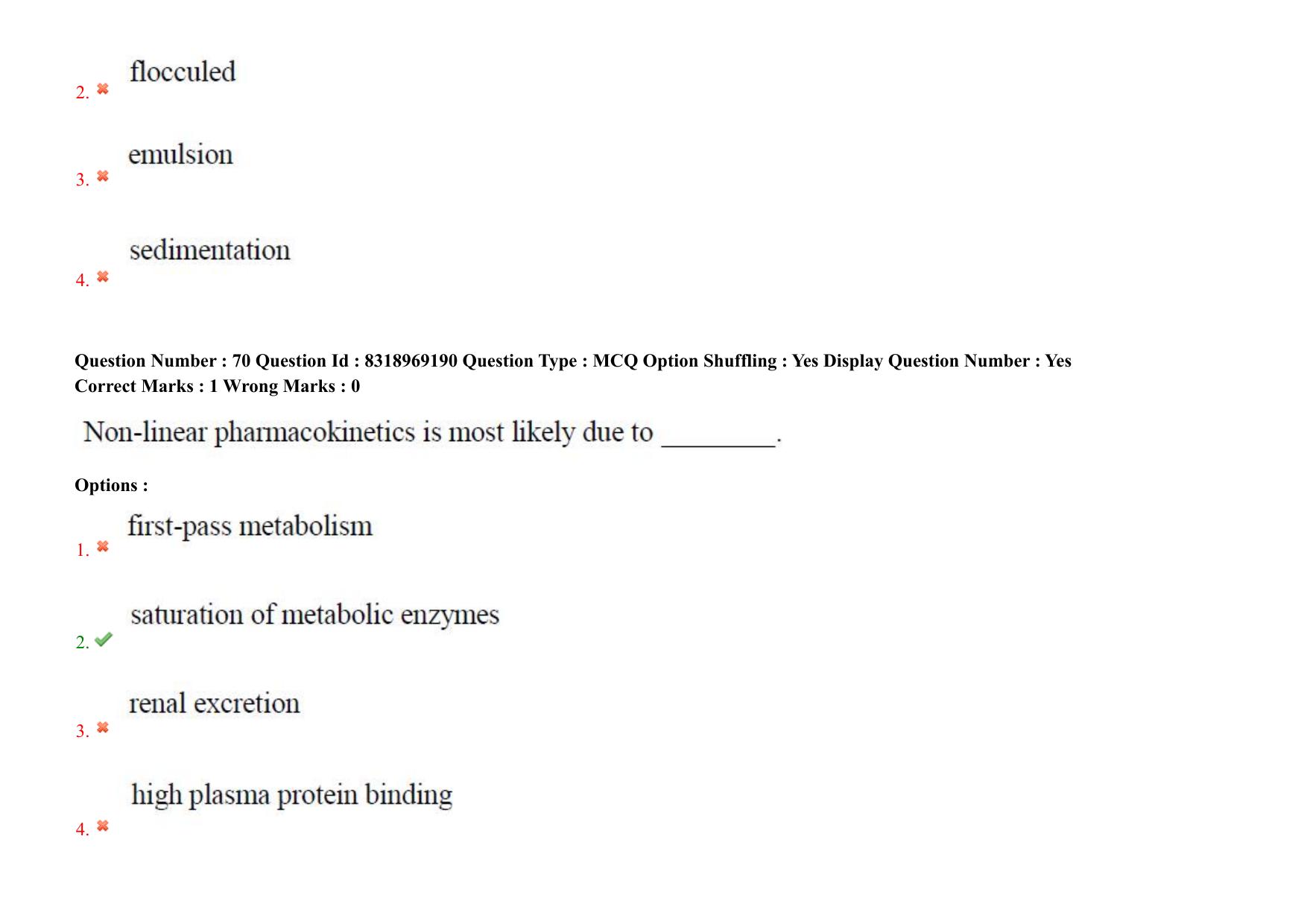 AP PGCET 2025 Pharmacy Paper with Answer Key - Page 54