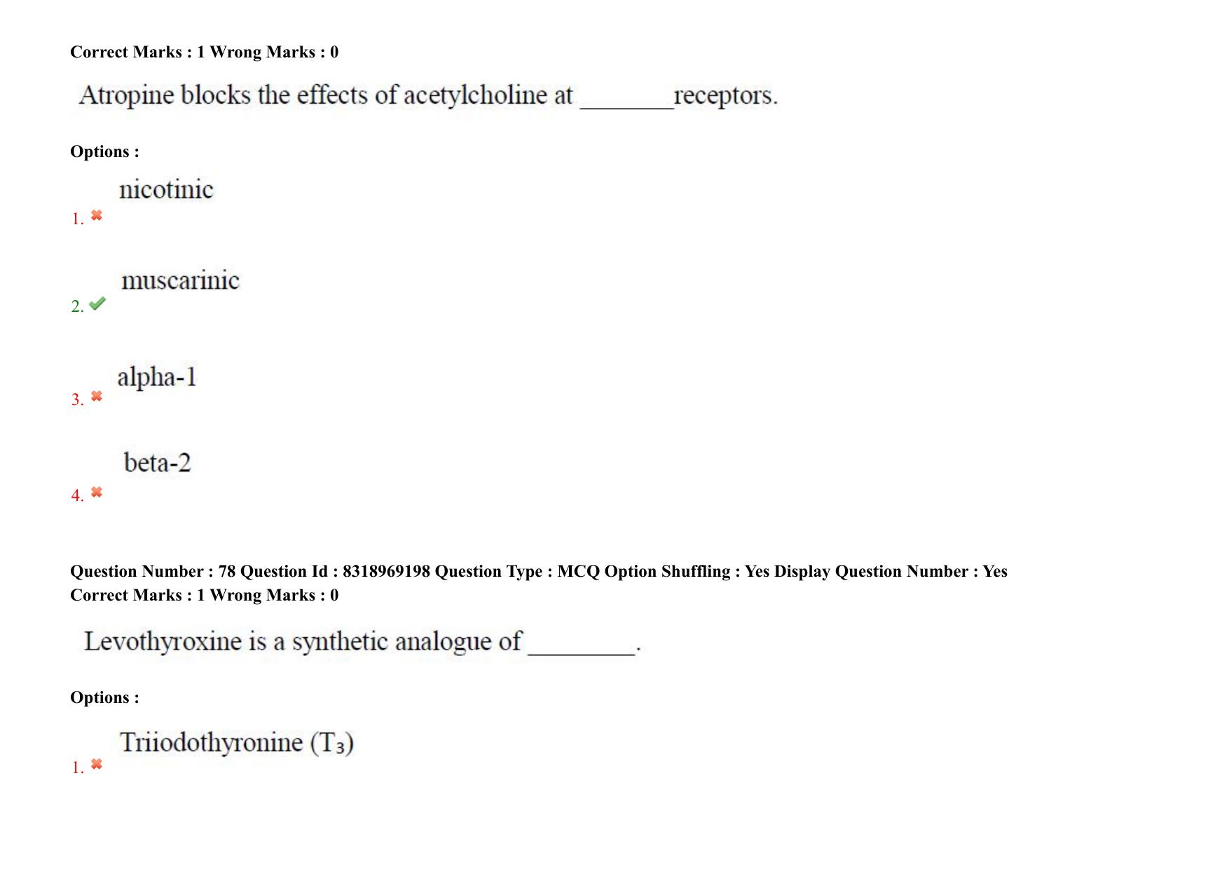 AP PGCET 2025 Pharmacy Paper with Answer Key - Page 60