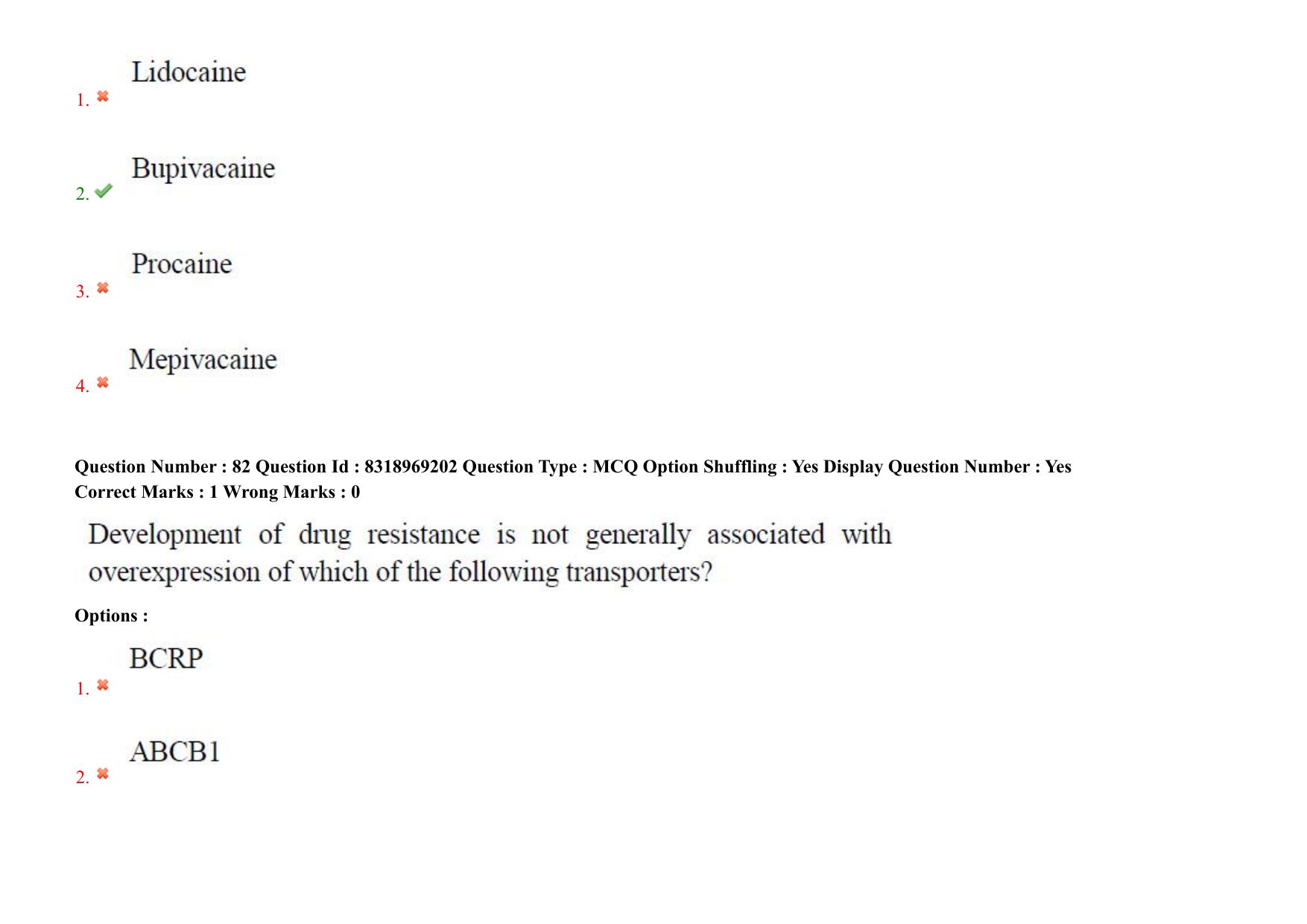 AP PGCET 2025 Pharmacy Paper with Answer Key - Page 63