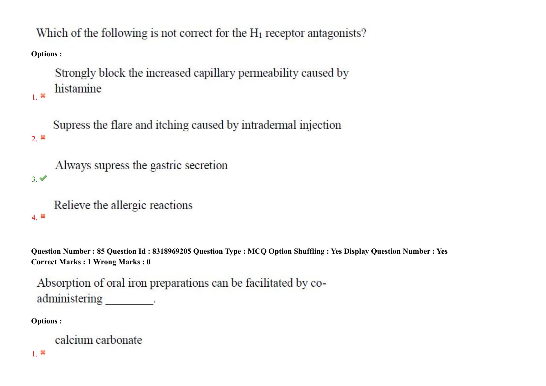 AP PGCET 2025 Pharmacy Paper with Answer Key - Page 65