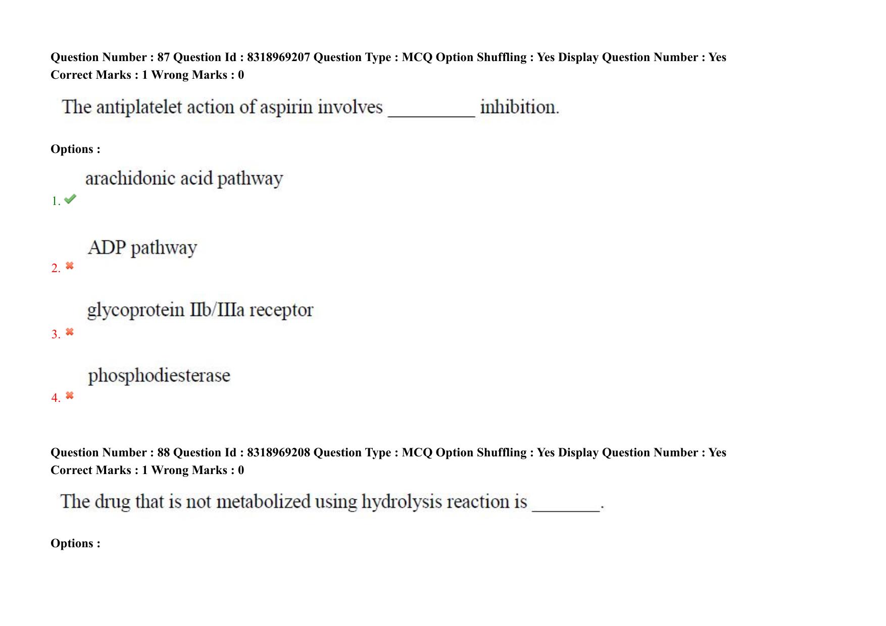 AP PGCET 2025 Pharmacy Paper with Answer Key - Page 67