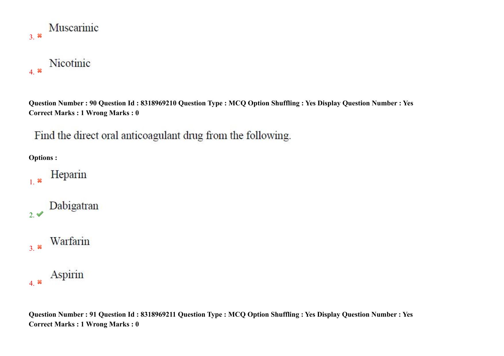 AP PGCET 2025 Pharmacy Paper with Answer Key - Page 69