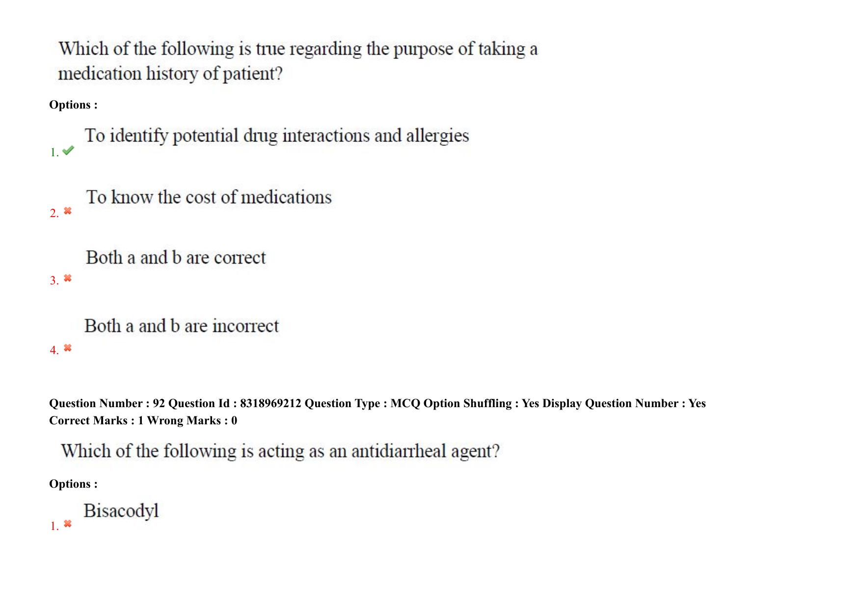 AP PGCET 2025 Pharmacy Paper with Answer Key - Page 70