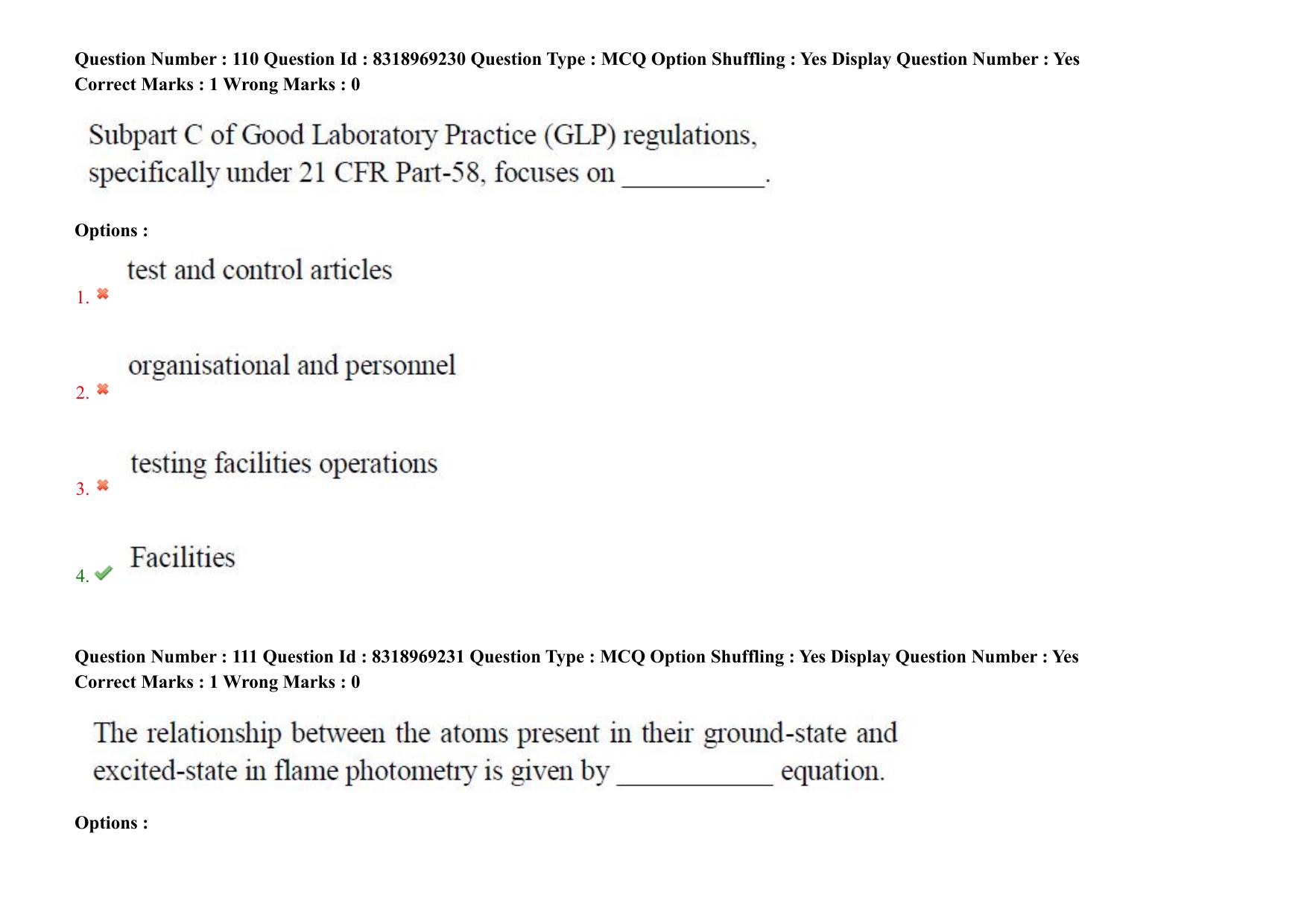 AP PGCET 2025 Pharmacy Paper with Answer Key - Page 84