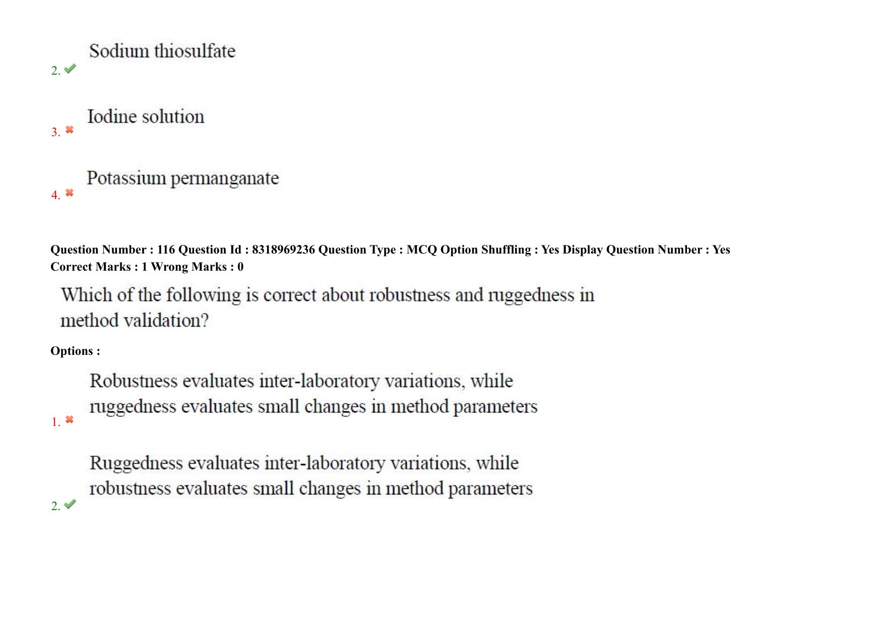 AP PGCET 2025 Pharmacy Paper with Answer Key - Page 88