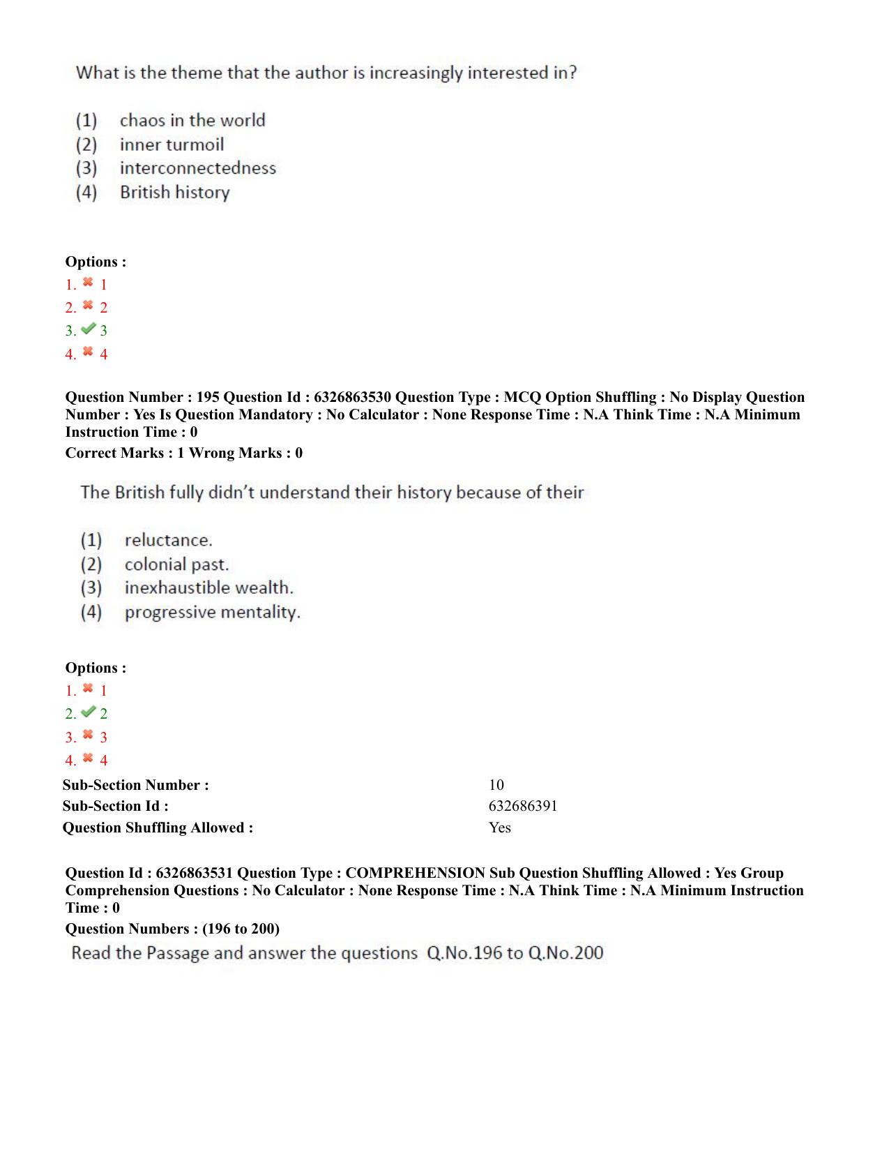 TS ICET 2022 Question Paper 1 - Jul 27, 2022 - Page 160