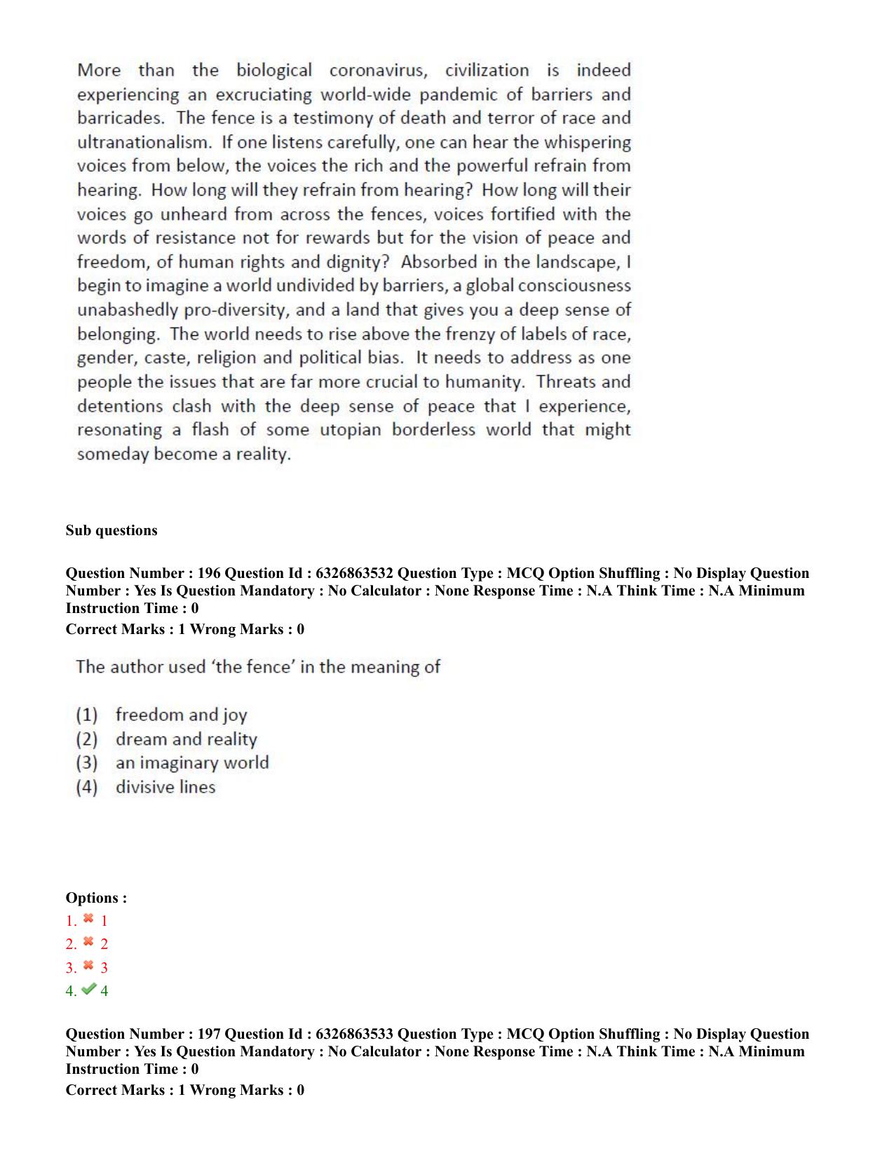TS ICET 2022 Question Paper 1 - Jul 27, 2022 - Page 161