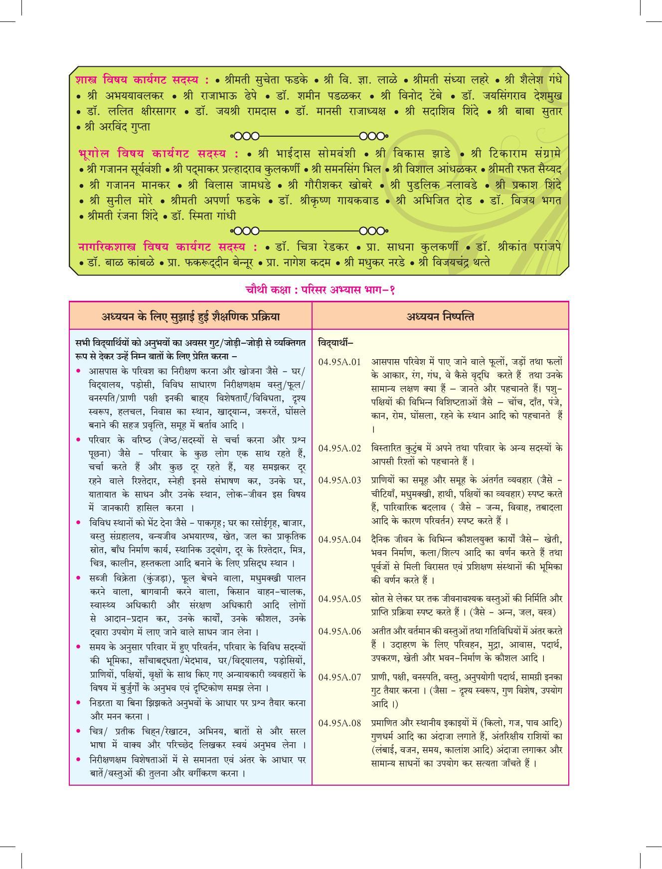 Maharashtra Board Class 4 EVS 1 (Hindi Medium) Textbook - Page 8