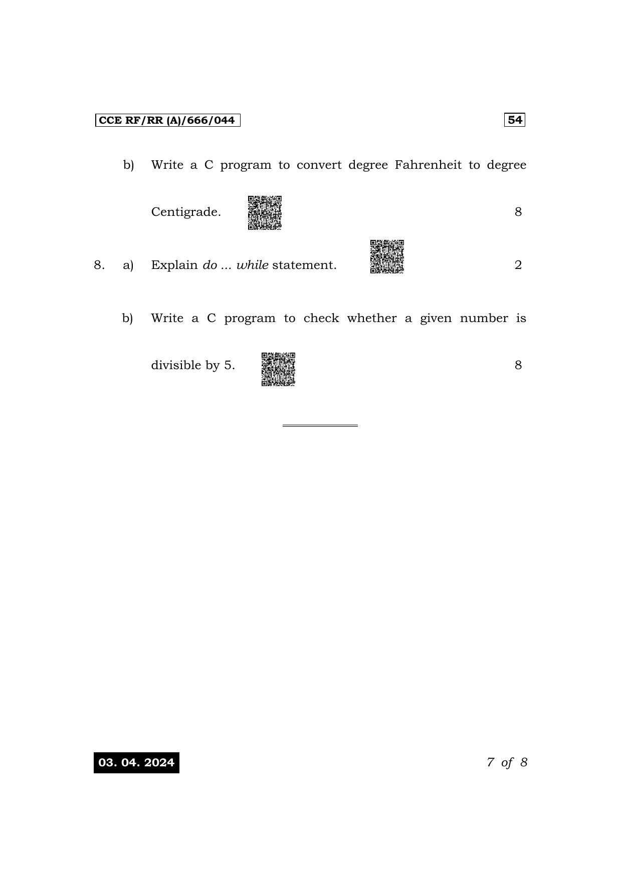 Karnataka SSLC Elements Of Electrical Engineering-IV-54 E Exam 1 Question Paper 2024 (A Version) - Page 7