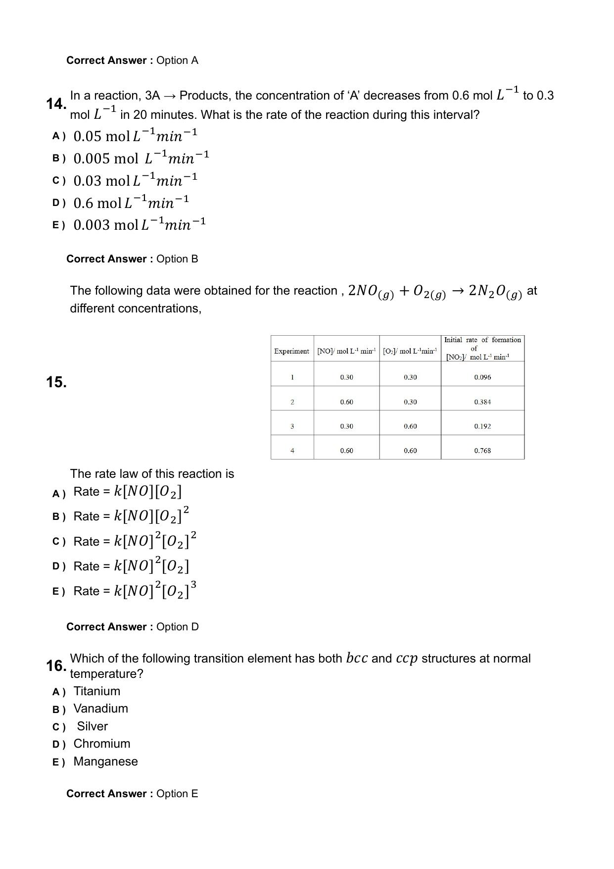 KEAM 2025 April 29 (Pharmacy - FN Session) Question Paper with Answer Key - Page 4