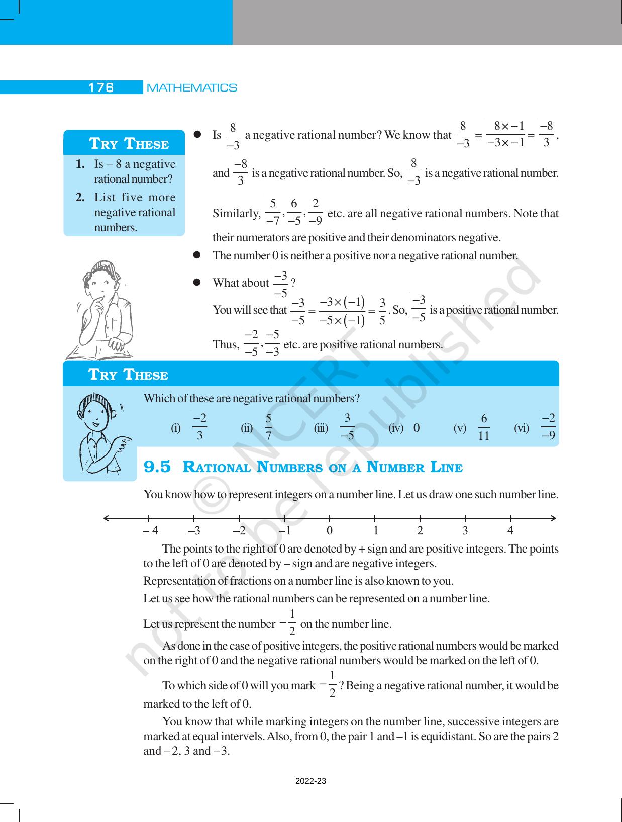 NCERT Book for Class 7 Maths: Chapter 9-Rational Numbers - Page 4