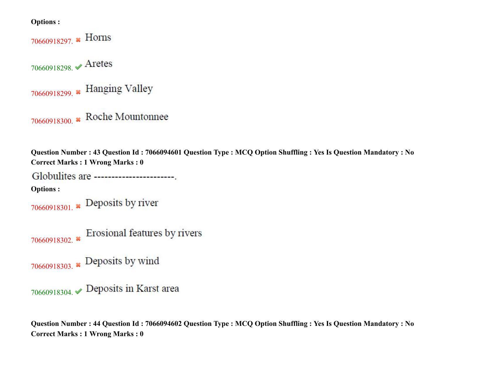 TS CPGET 2020 PGD in Geographical Cartography (Shift 1) Question Paper with Answer Key - Page 23