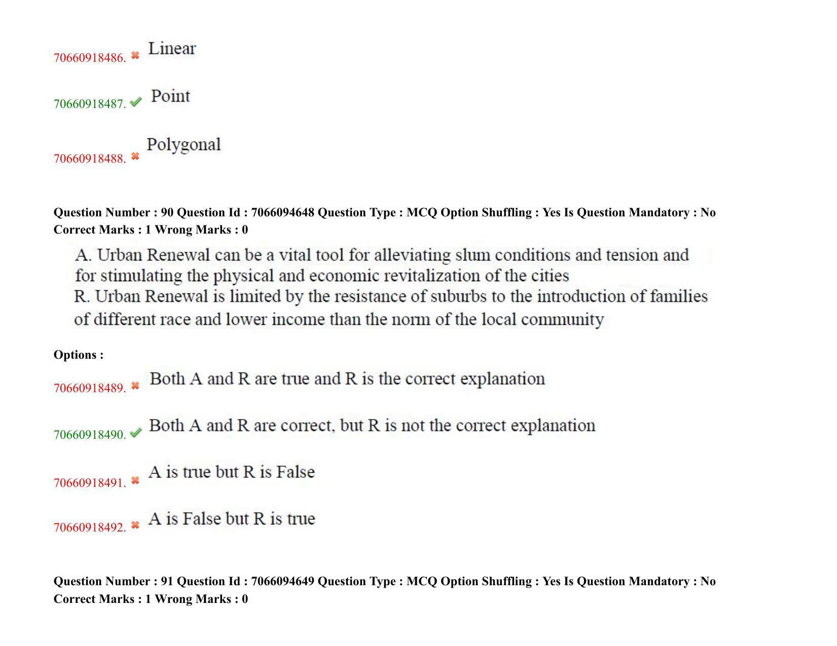 TS CPGET 2020 PGD in Geographical Cartography (Shift 1) Question Paper with Answer Key - Page 47