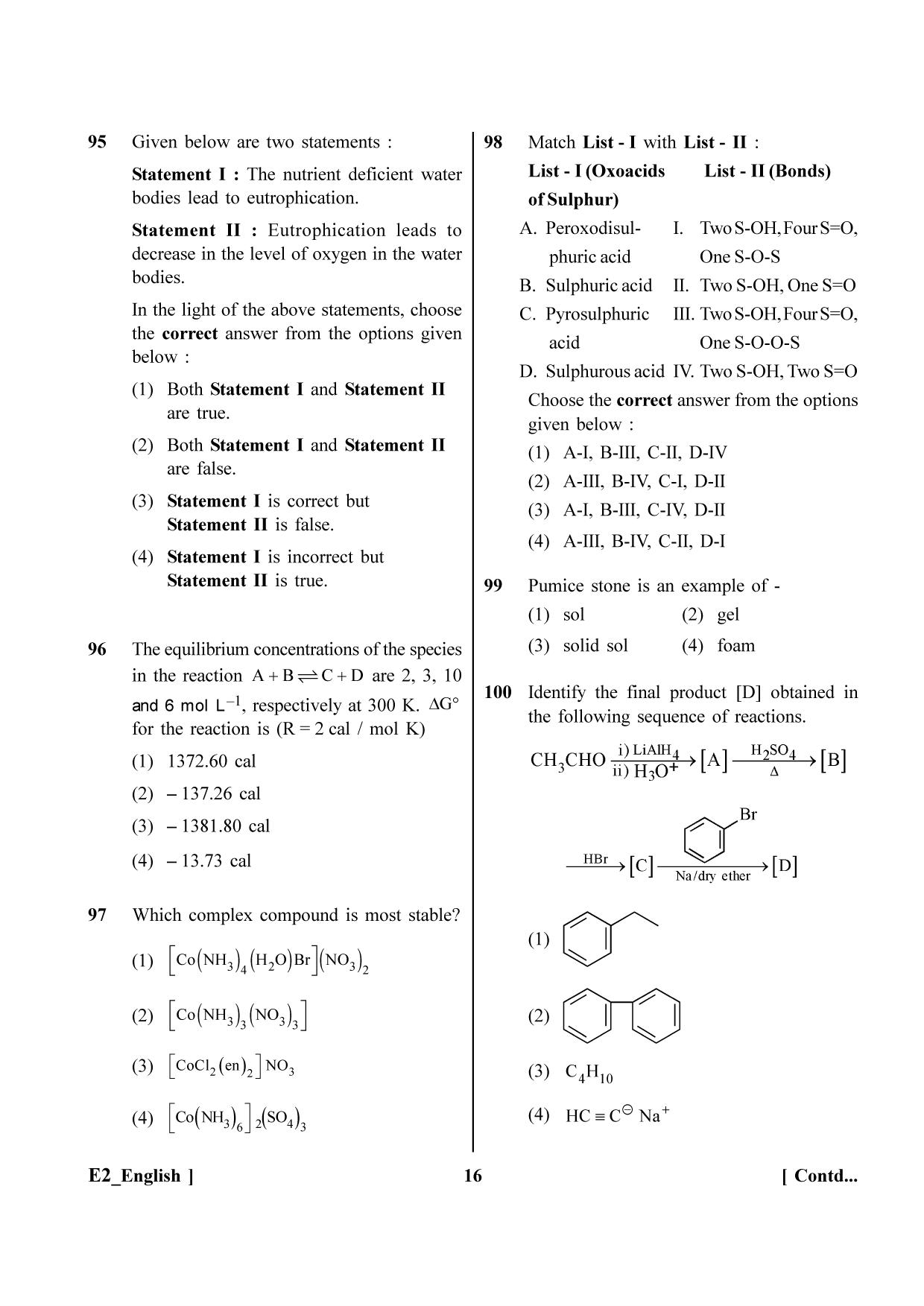 NEET 2023 E2 Question Paper - Page 16