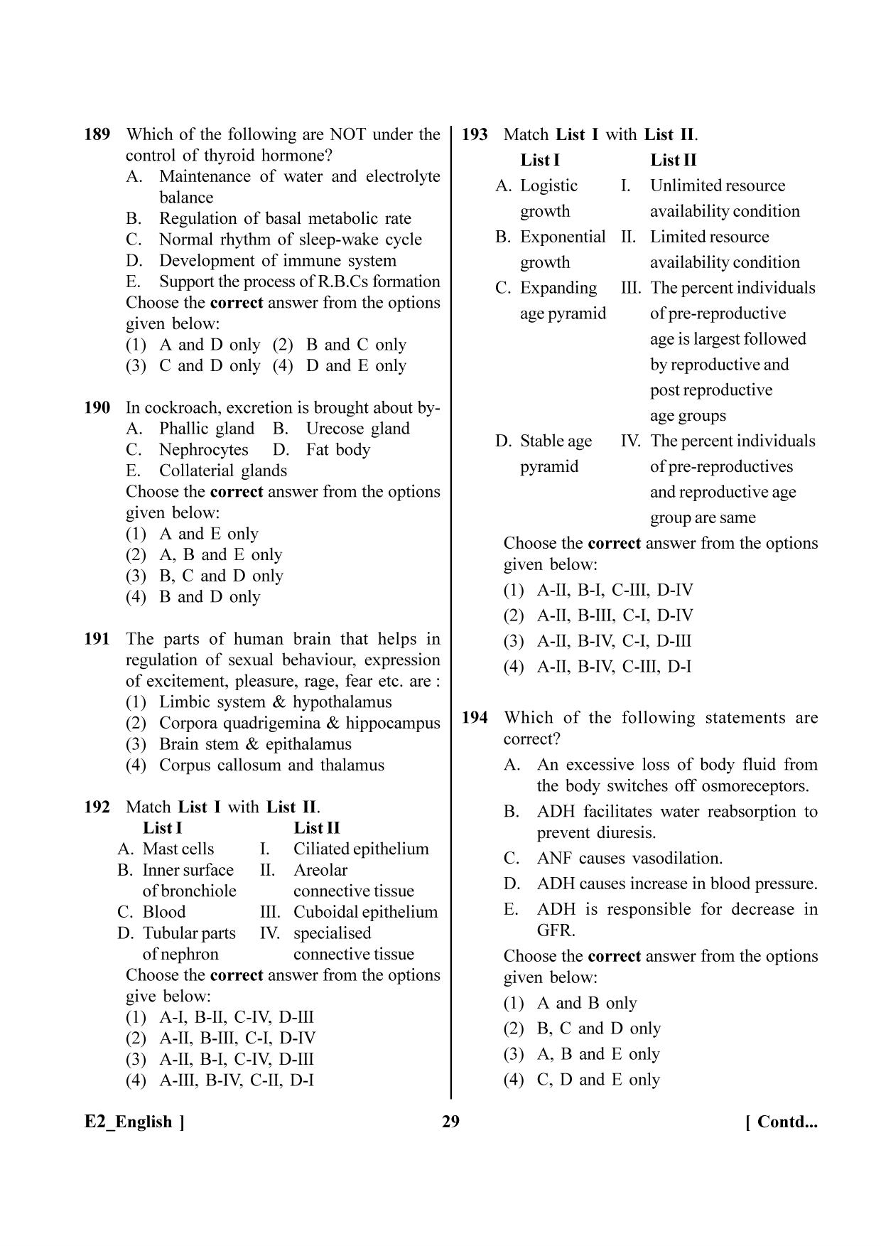 NEET 2023 E2 Question Paper - Page 29