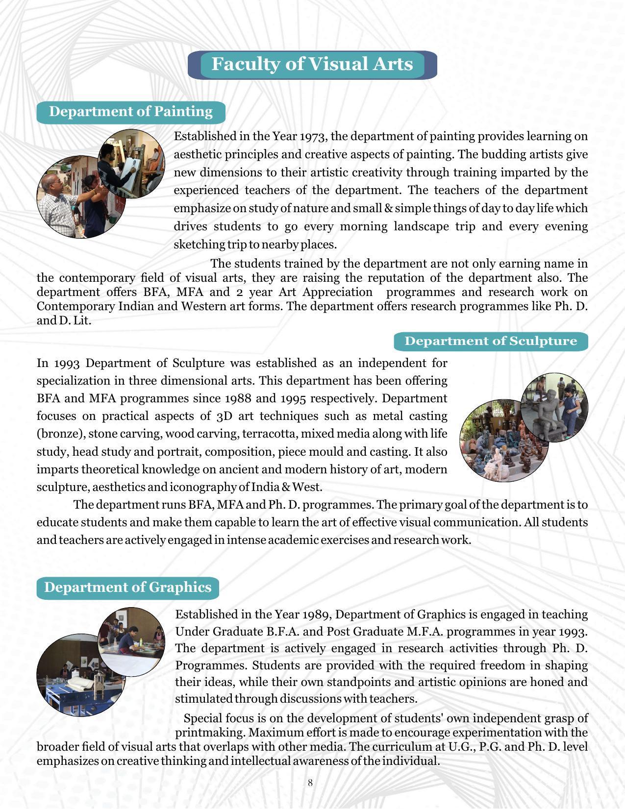 Indira Kala Sangit Vishwavidyalay (University) (IKSVV), Khairagarh 2021-22 (prospectus) - Page 12