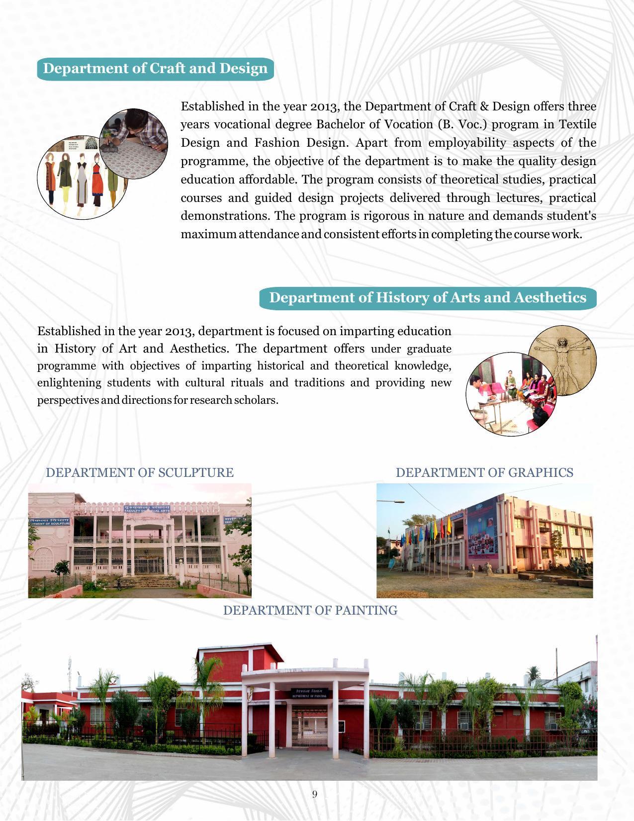 Indira Kala Sangit Vishwavidyalay (University) (IKSVV), Khairagarh 2021-22 (prospectus) - Page 13