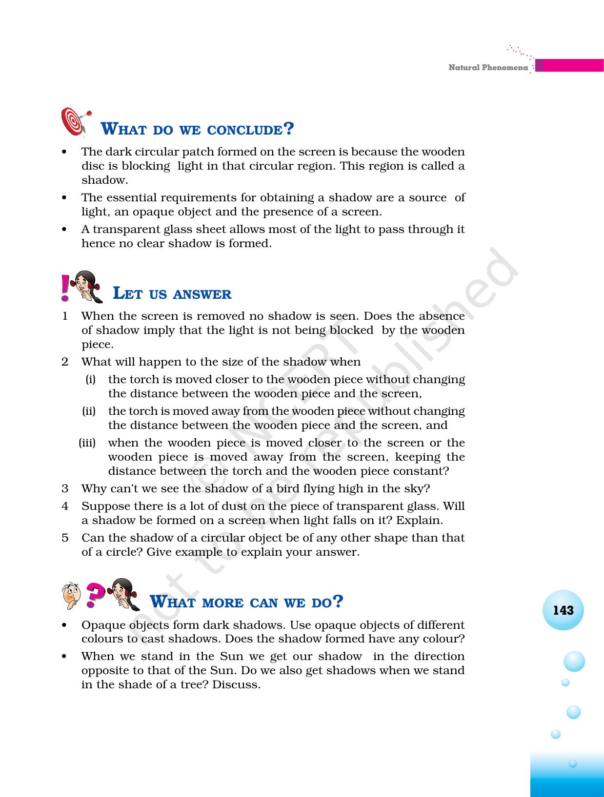 NCERT Laboratory Manuals for Class VI to VIII Science - Theme 6 Natural Phenomena - Page 3