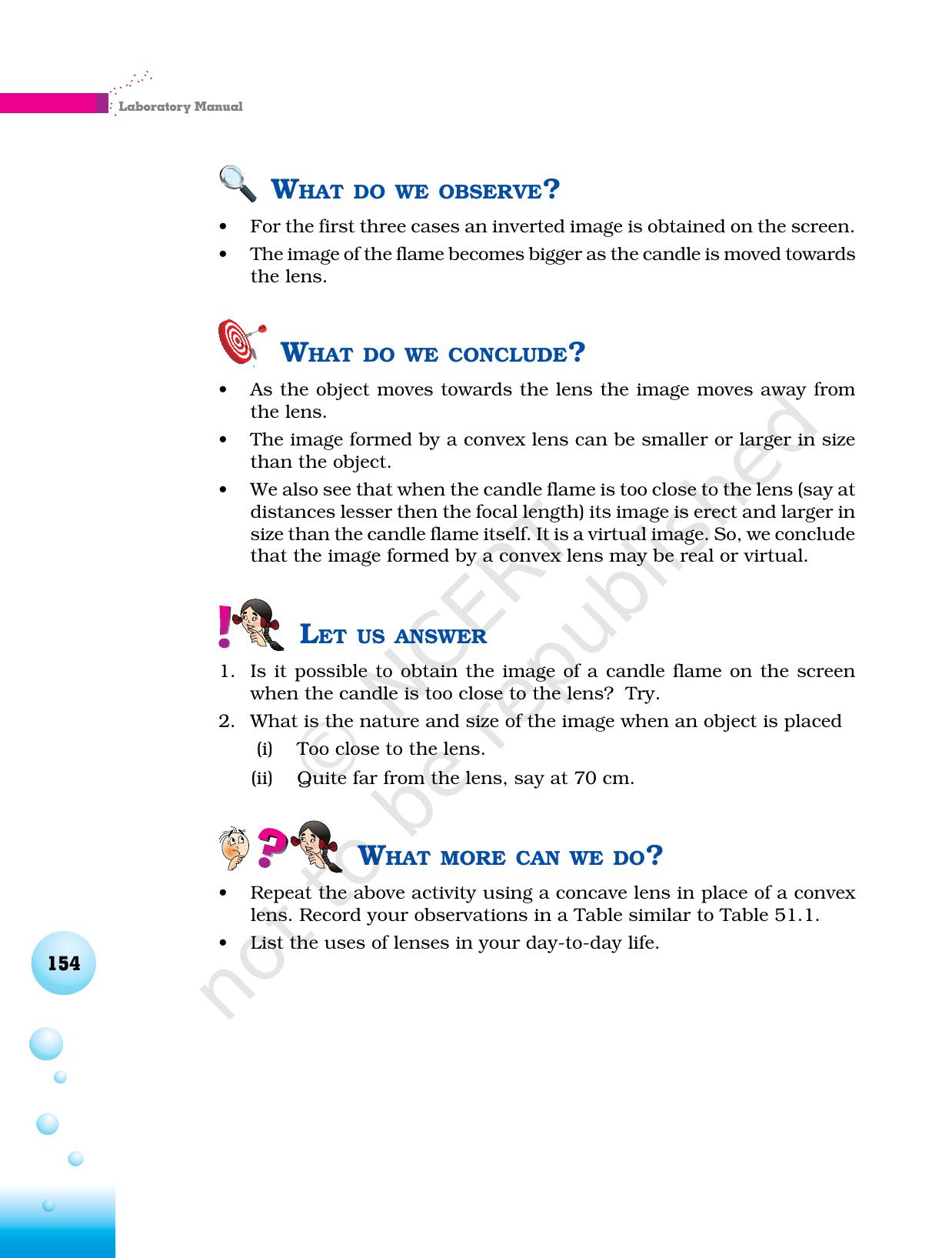 NCERT Laboratory Manuals for Class VI to VIII Science - Theme 6 Natural Phenomena - Page 14