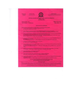 Himachal Pradesh NMMS MAT 2018 Question Paper
