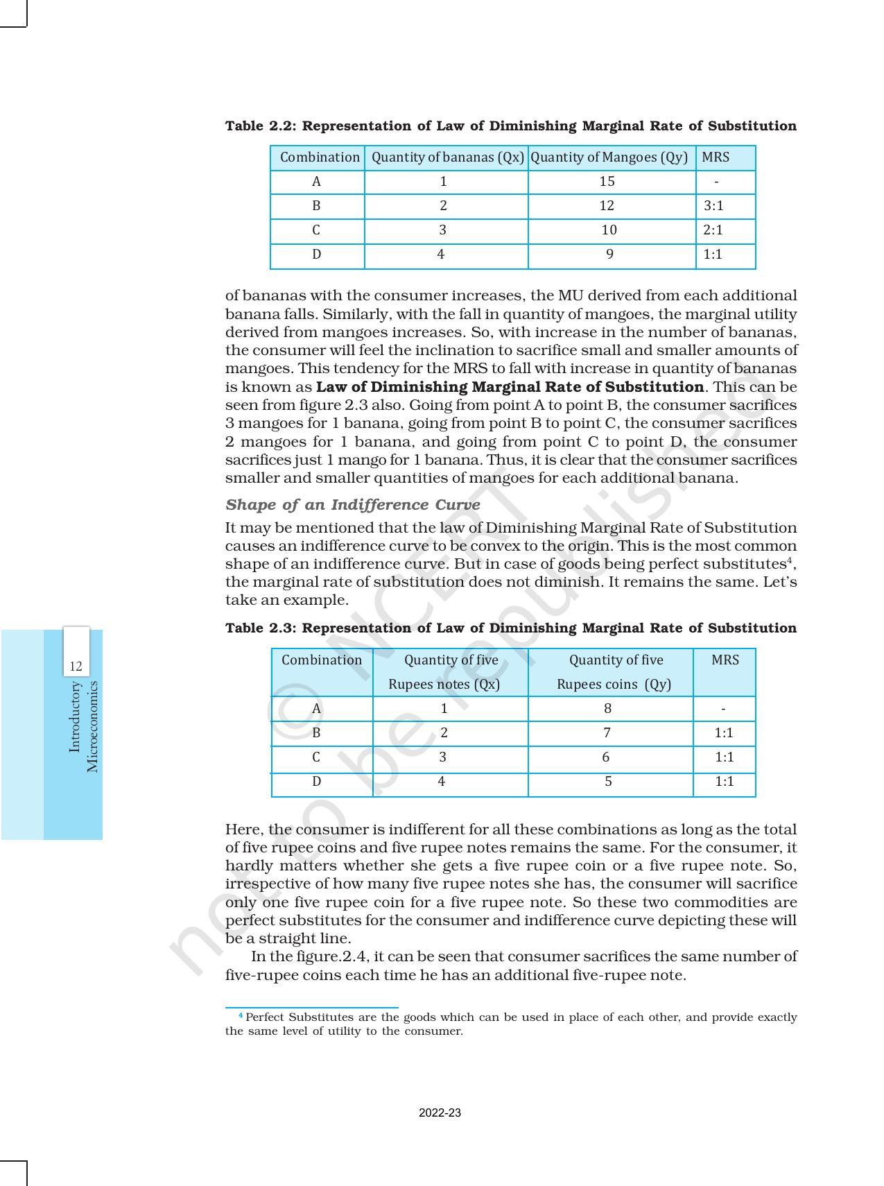 NCERT Book for Class 12 Economics (Microeconomics) Chapter 2 Theory of Consumer Behaviour - Page 5