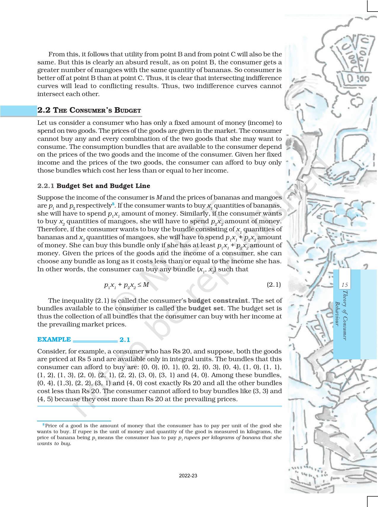 NCERT Book for Class 12 Economics (Microeconomics) Chapter 2 Theory of Consumer Behaviour - Page 8