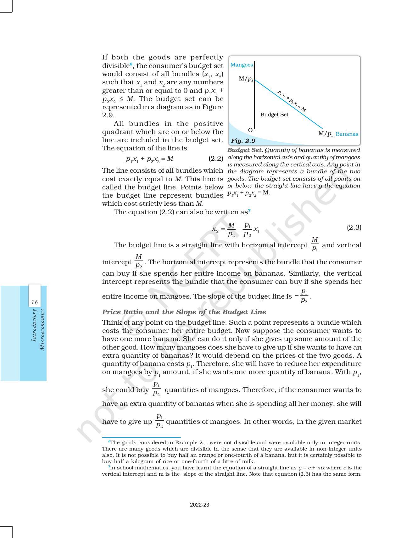 NCERT Book for Class 12 Economics (Microeconomics) Chapter 2 Theory of Consumer Behaviour - Page 9
