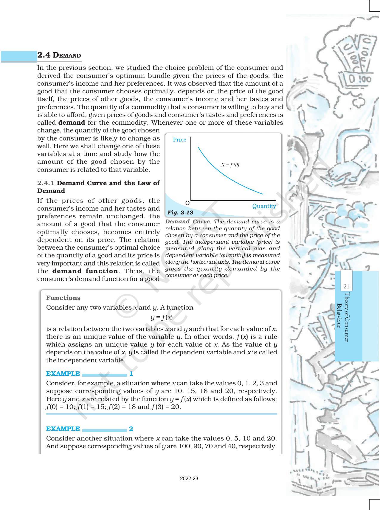 NCERT Book for Class 12 Economics (Microeconomics) Chapter 2 Theory of Consumer Behaviour - Page 14