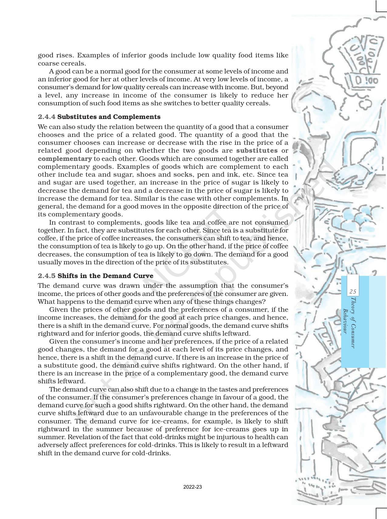 NCERT Book for Class 12 Economics (Microeconomics) Chapter 2 Theory of Consumer Behaviour - Page 18
