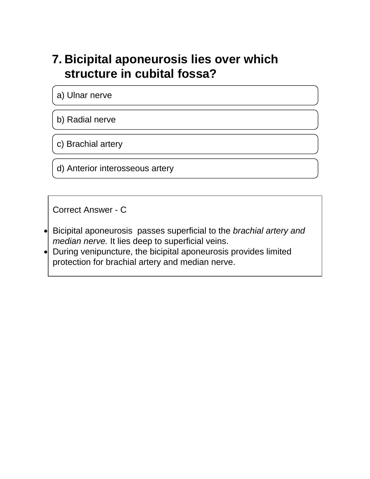 NEET PG 2014 Question Paper - Page 7