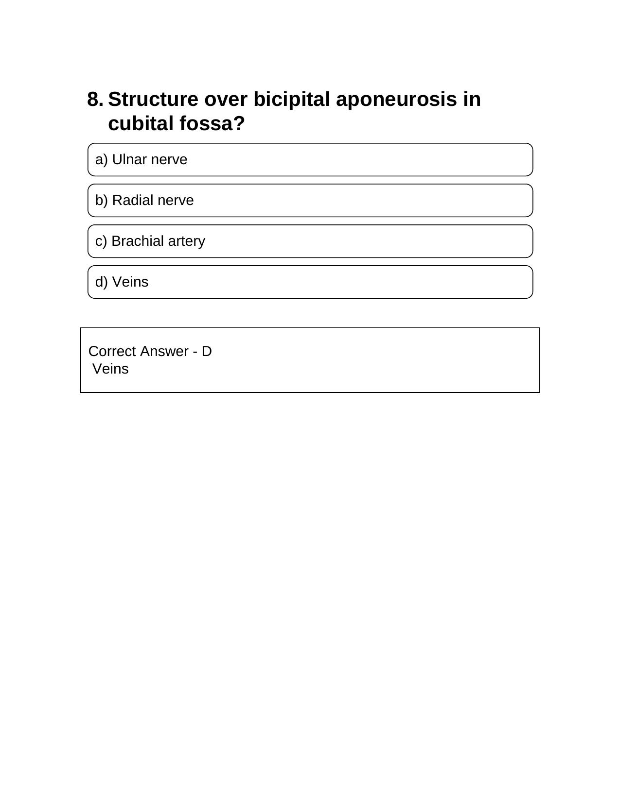 NEET PG 2014 Question Paper - Page 8