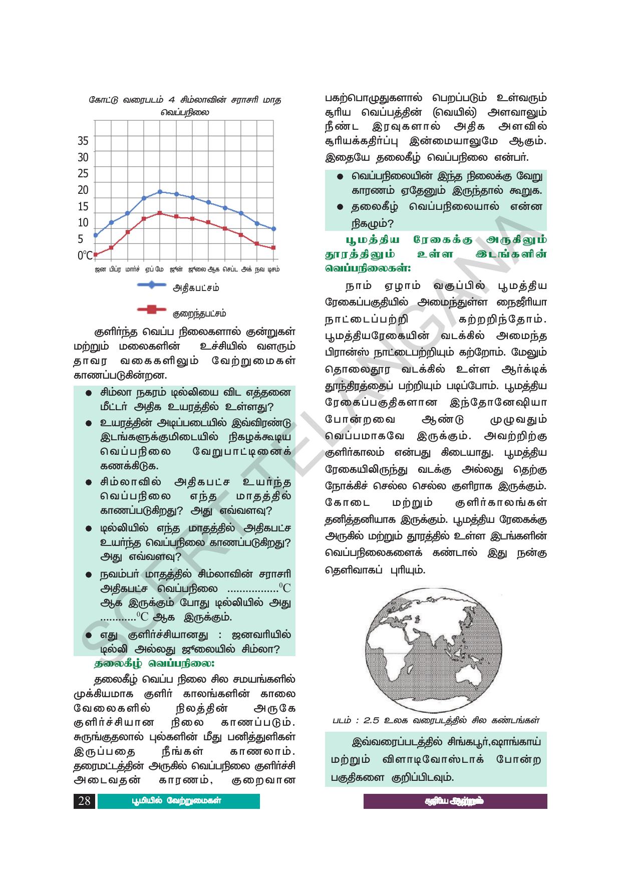 TS SCERT Class 8 Social Science (Tamil Medium) Text Book - Page 38