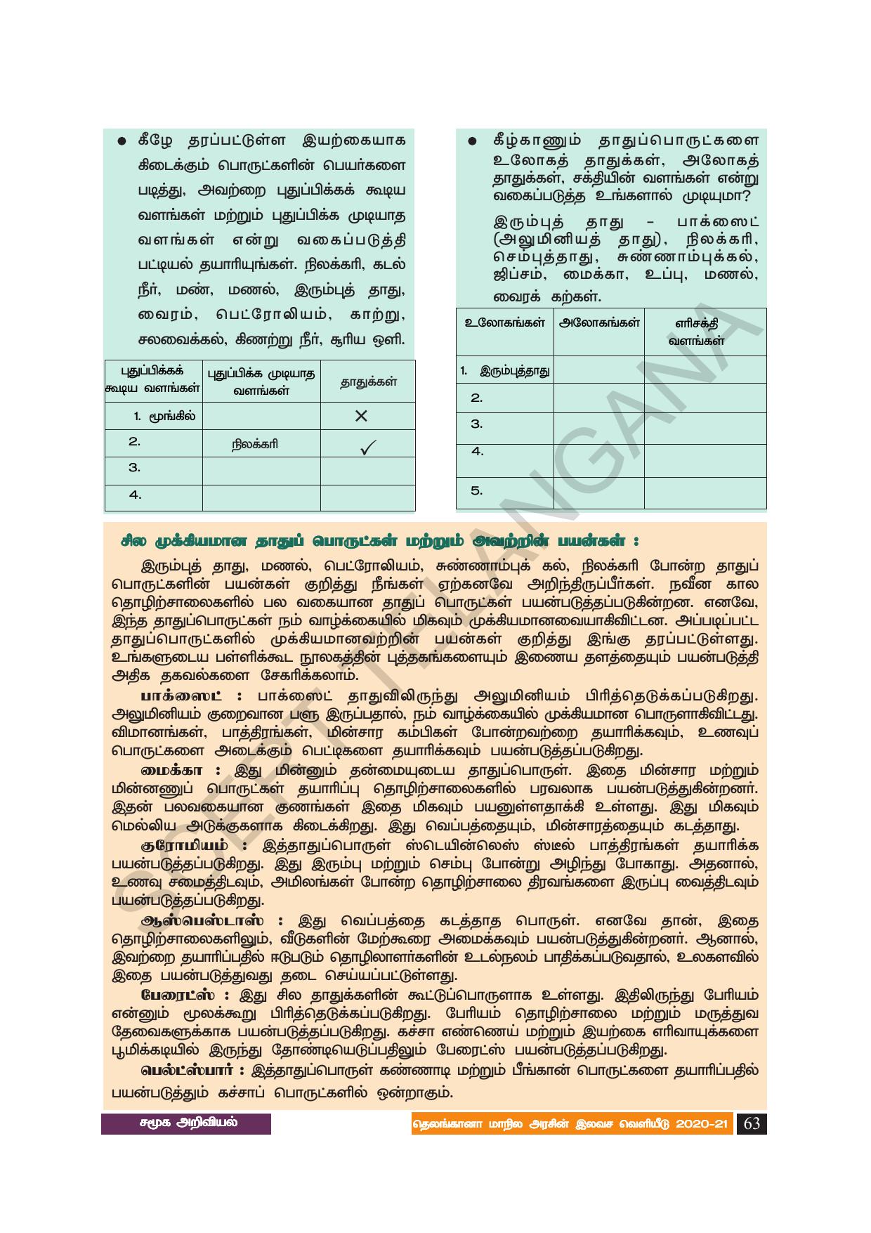 TS SCERT Class 8 Social Science (Tamil Medium) Text Book - Page 73