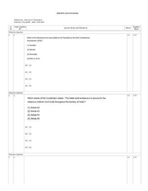 IIMC Radio & Television Journalism Question Paper 2021
