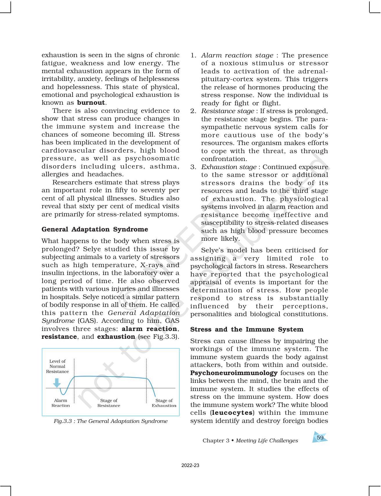 NCERT Book for Class 12 Psychology Chapter 3 Meeting Life Challenges - Page 10