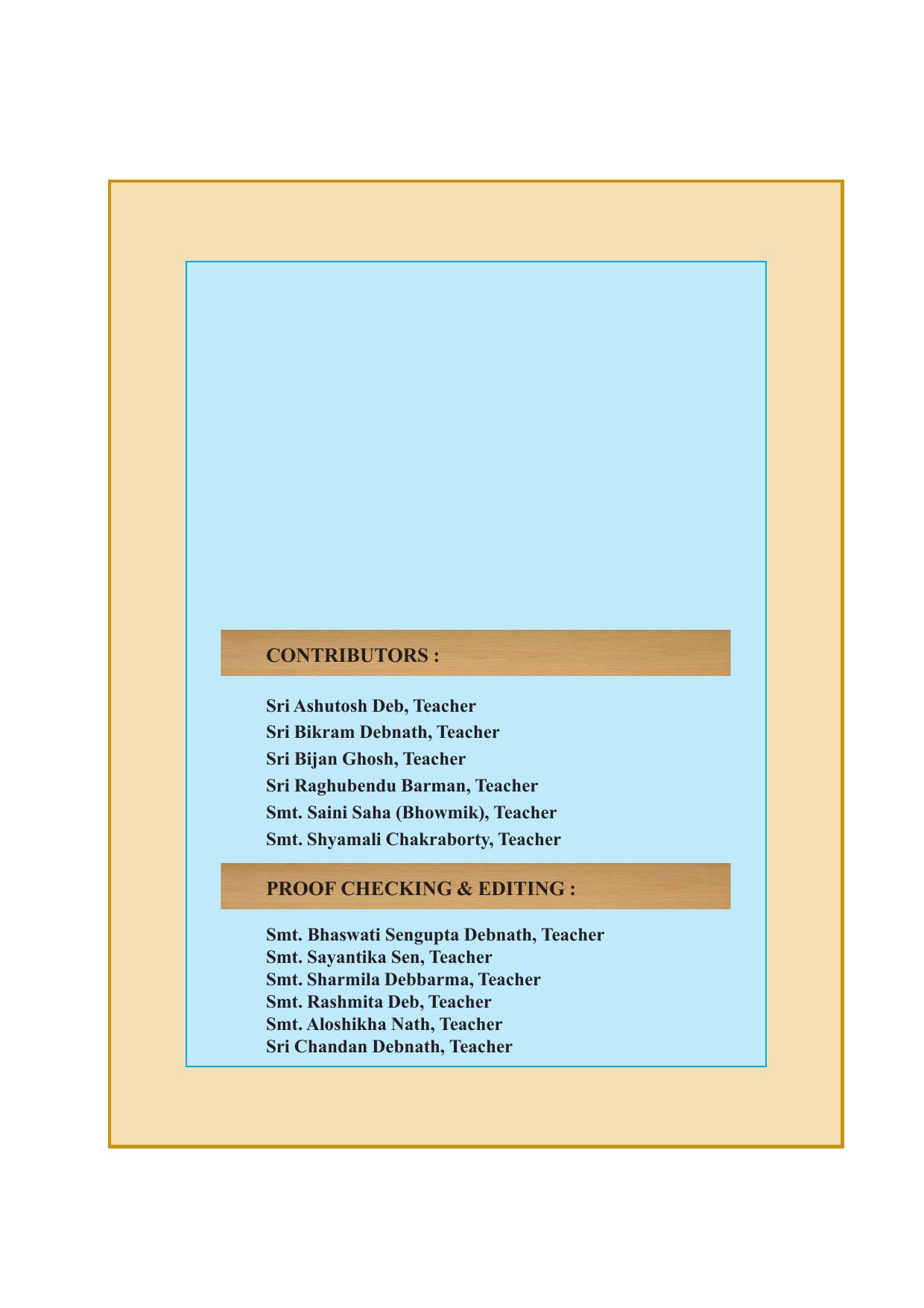 Tripura Board Class 9 Social Science English Version Workbooks - Page 4