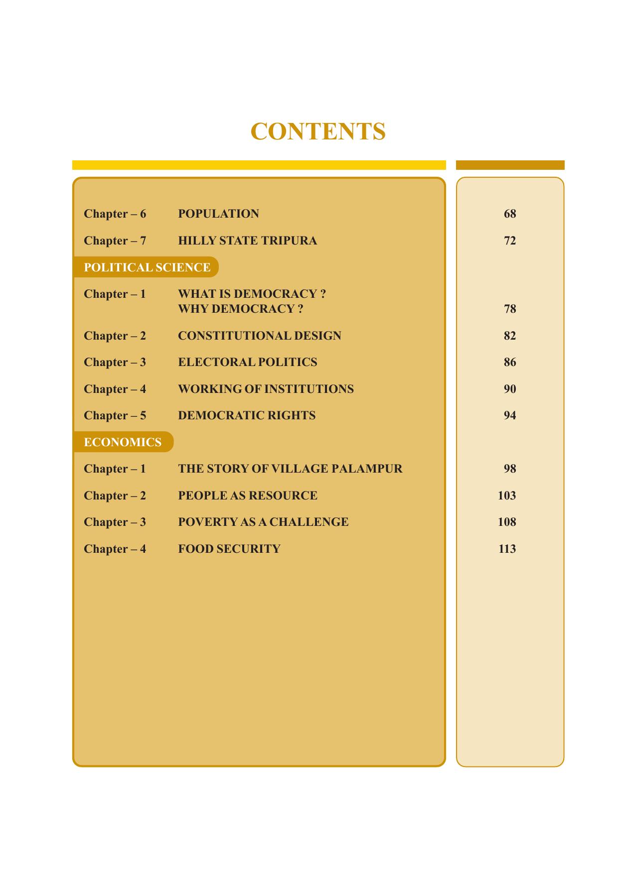 Tripura Board Class 9 Social Science English Version Workbooks - Page 6
