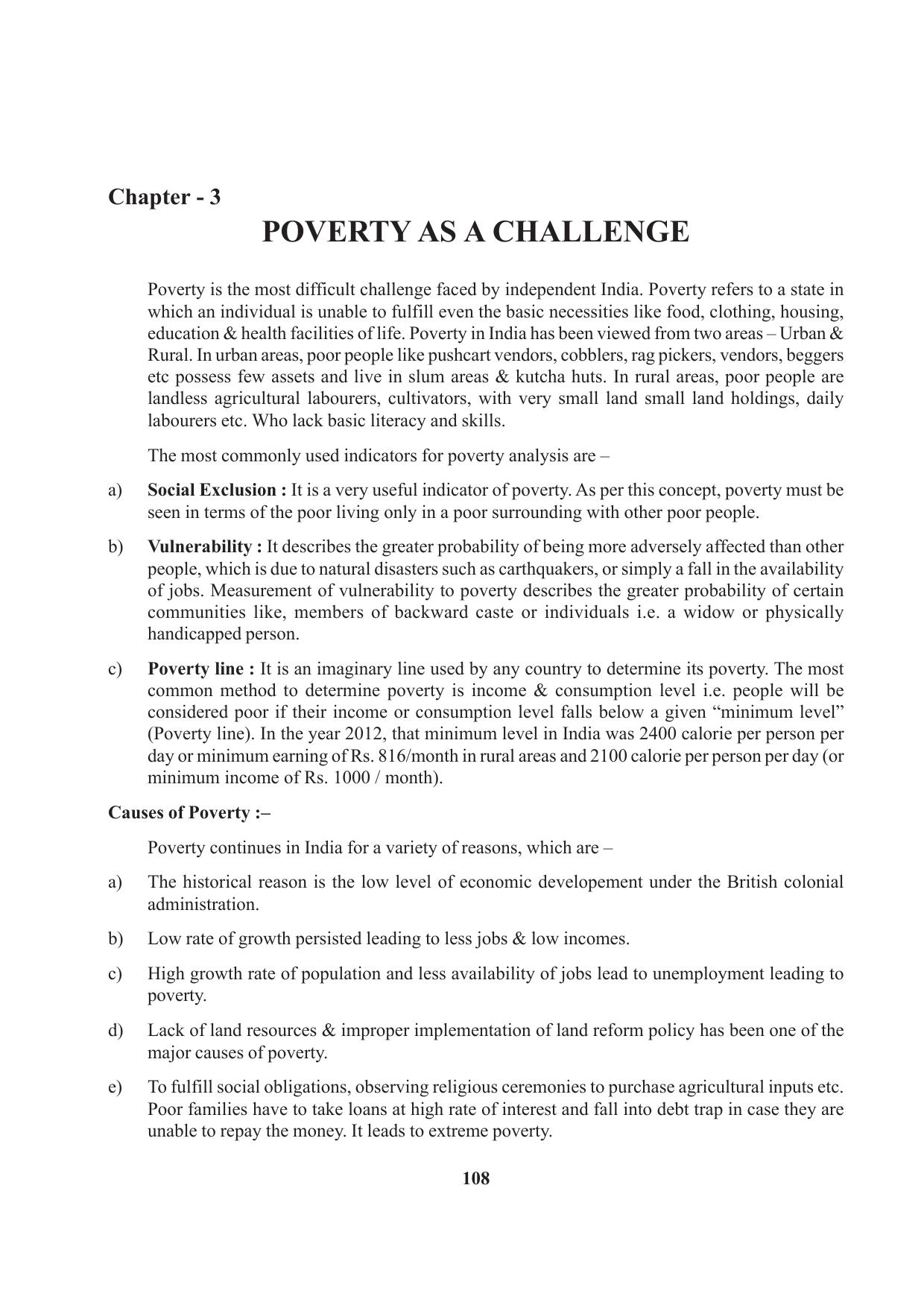 Tripura Board Class 9 Social Science English Version Workbooks - Page 108