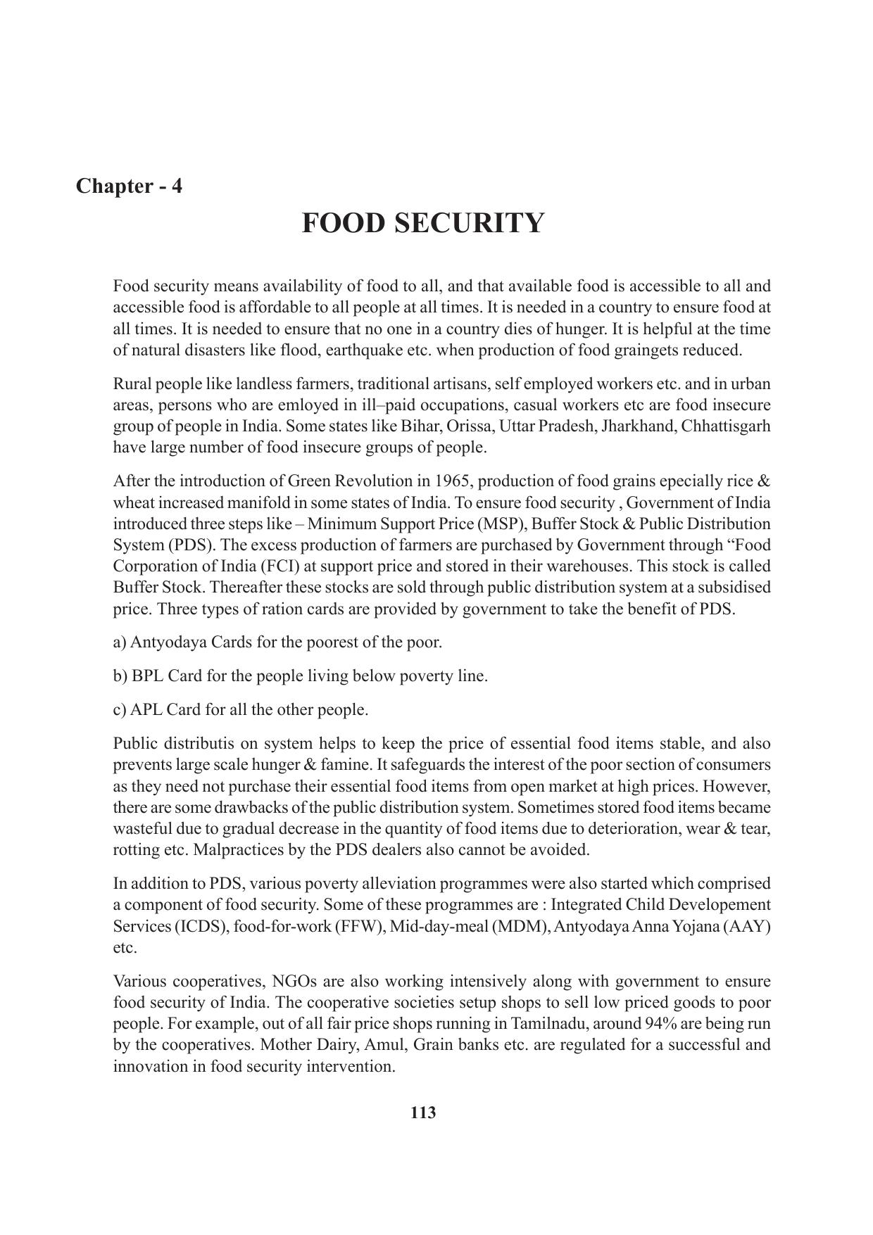 Tripura Board Class 9 Social Science English Version Workbooks - Page 113