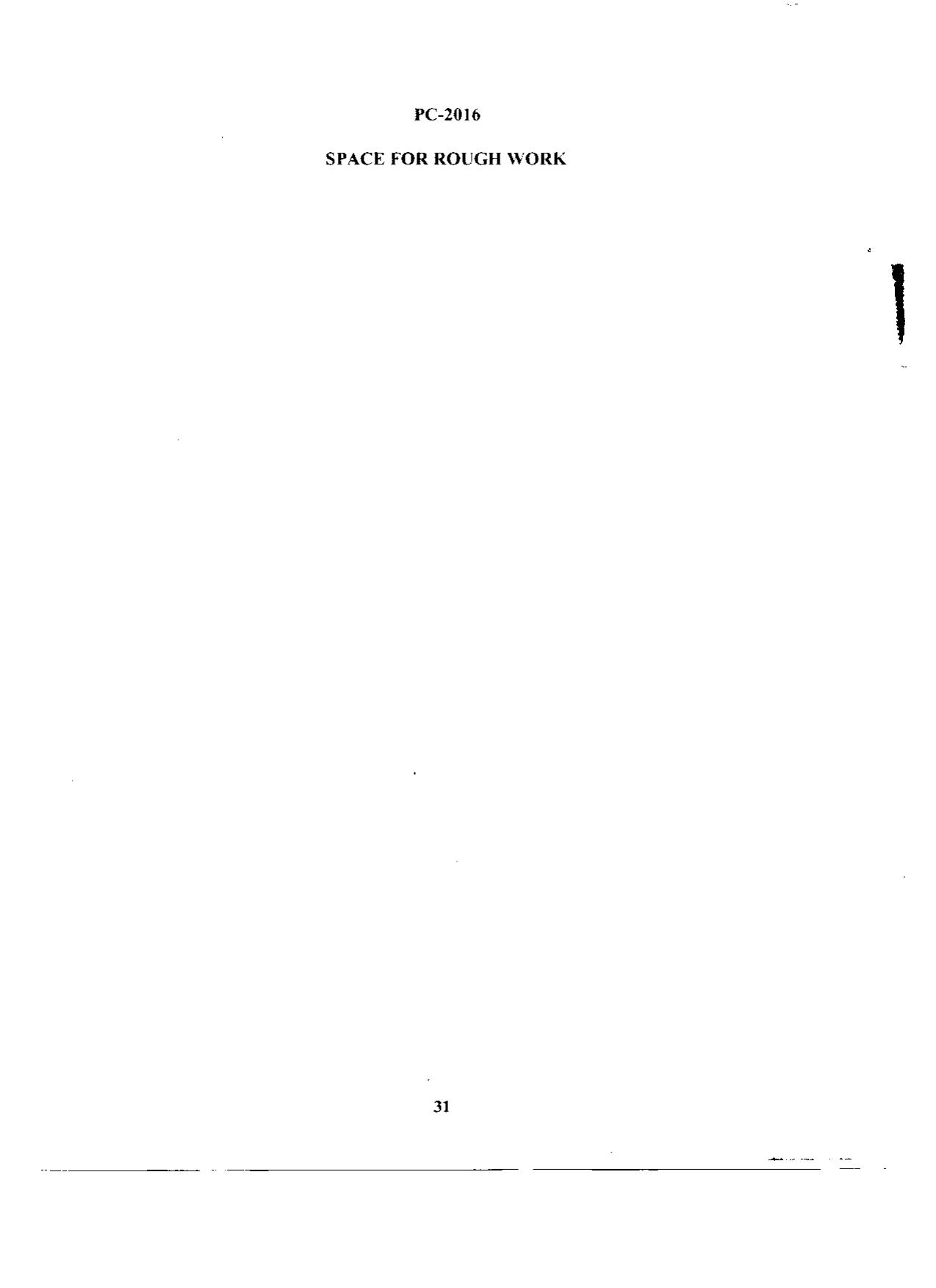 WBJEE 2016 Physics & Chemistry Paper - Page 31
