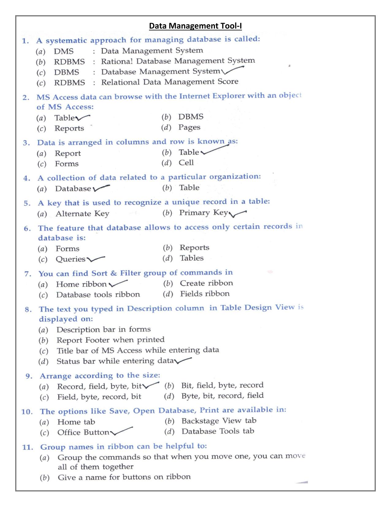CBSE Worksheets for Class 10 Computer Science Assignment 2 - Page 10