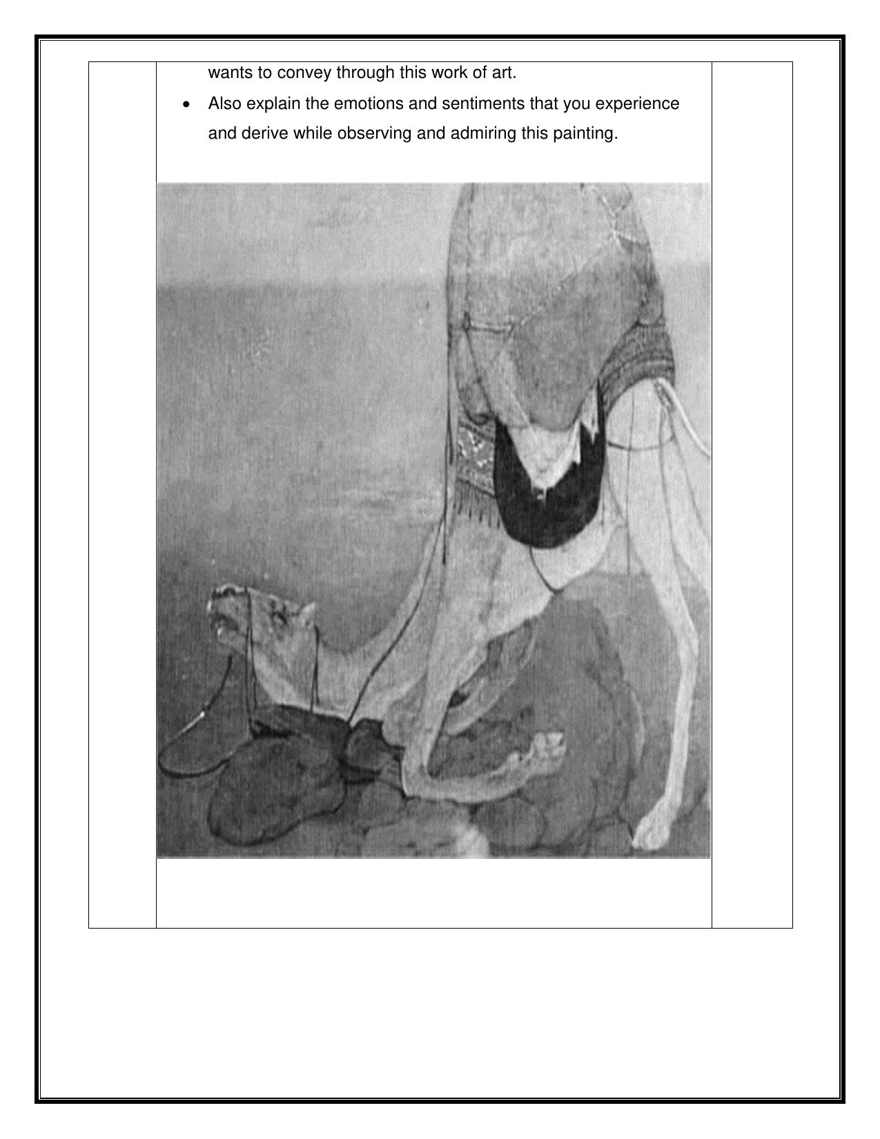 CBSE Class 12 Painting Sample Question Paper 2024-25 - Page 6