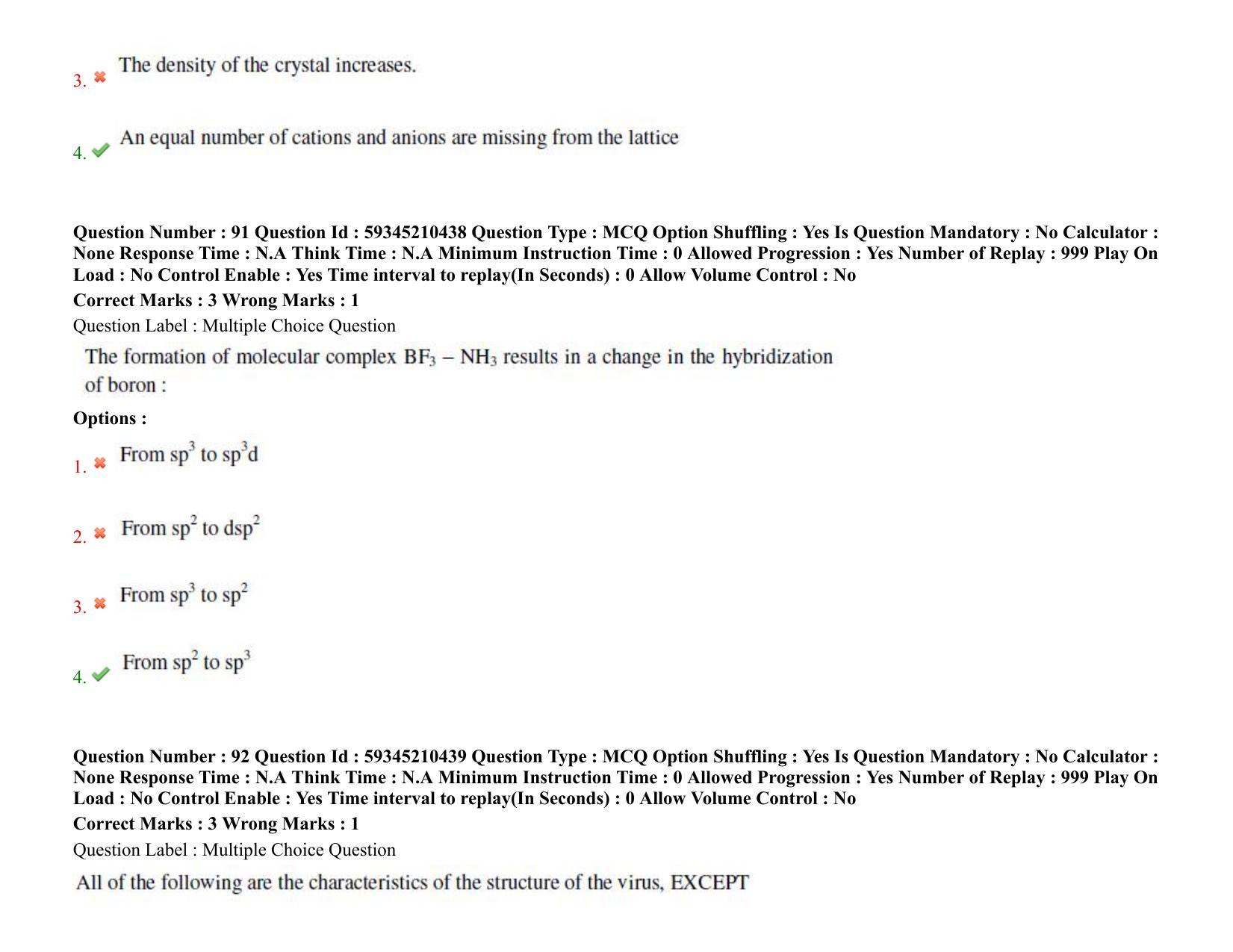 BHU RET Medicinal Chemistry 2021 Question Pape - Page 66