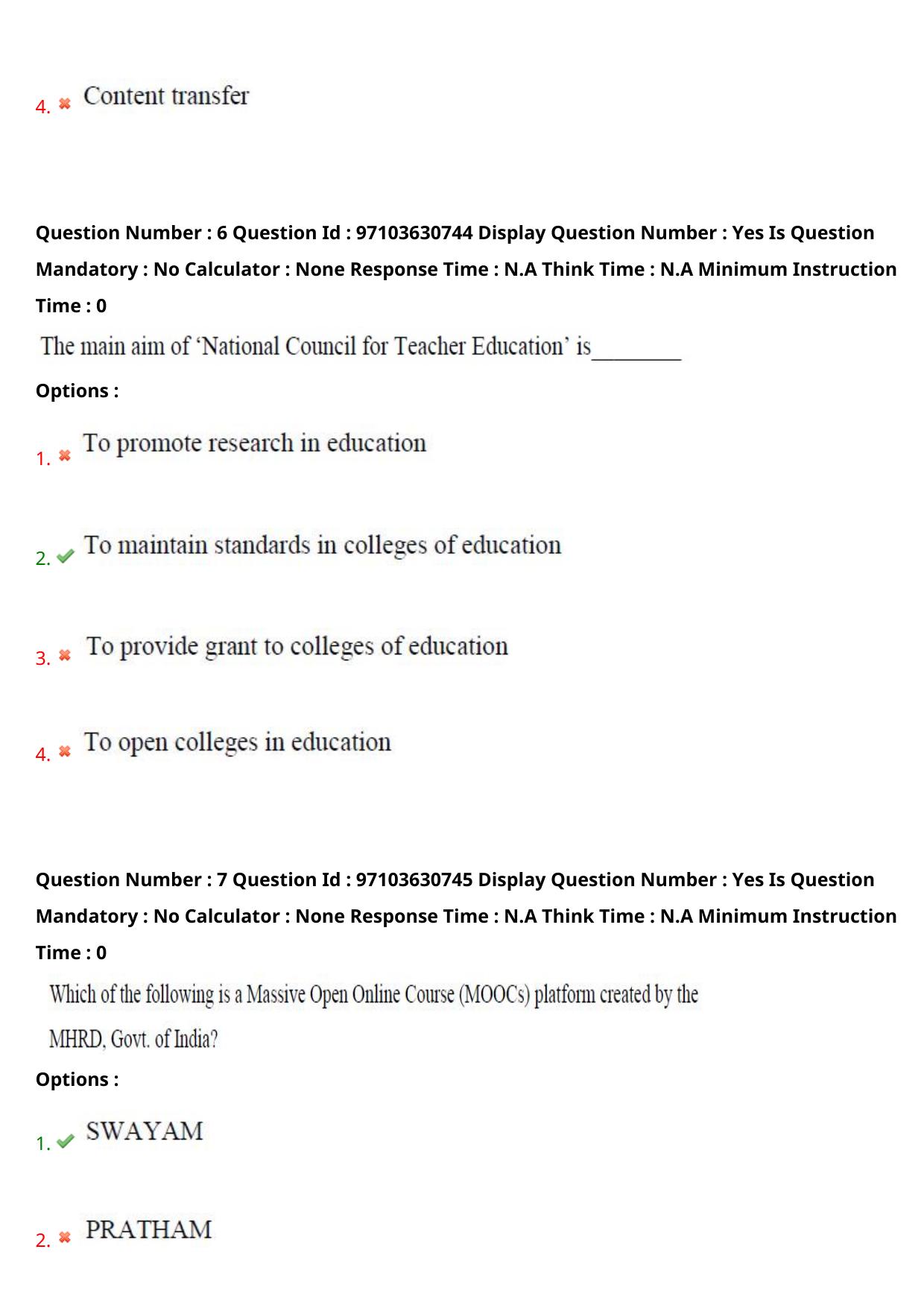 AP RCET 2024 Geography Question Paper - Page 5