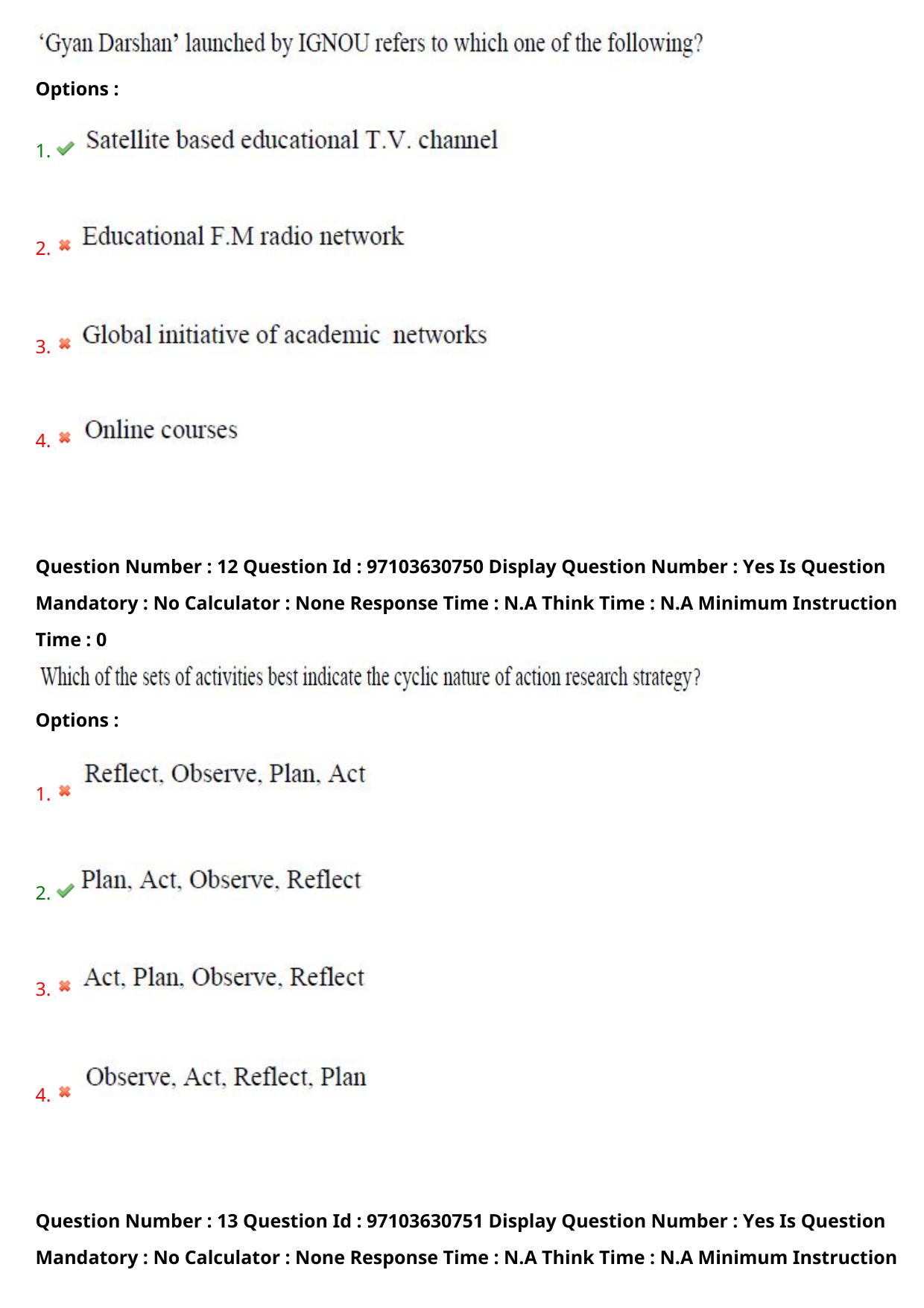AP RCET 2024 Geography Question Paper - Page 8
